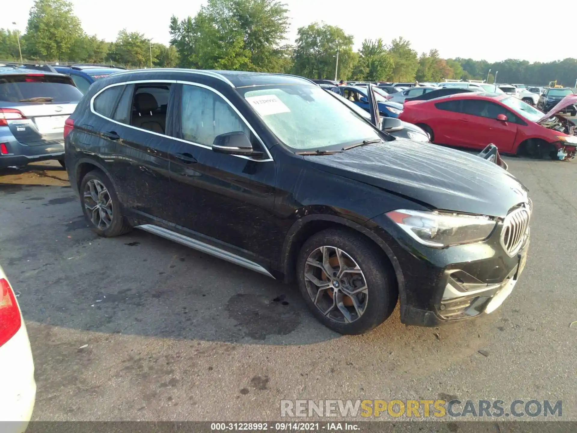 1 Photograph of a damaged car WBXJG9C01L5P83887 BMW X1 2020