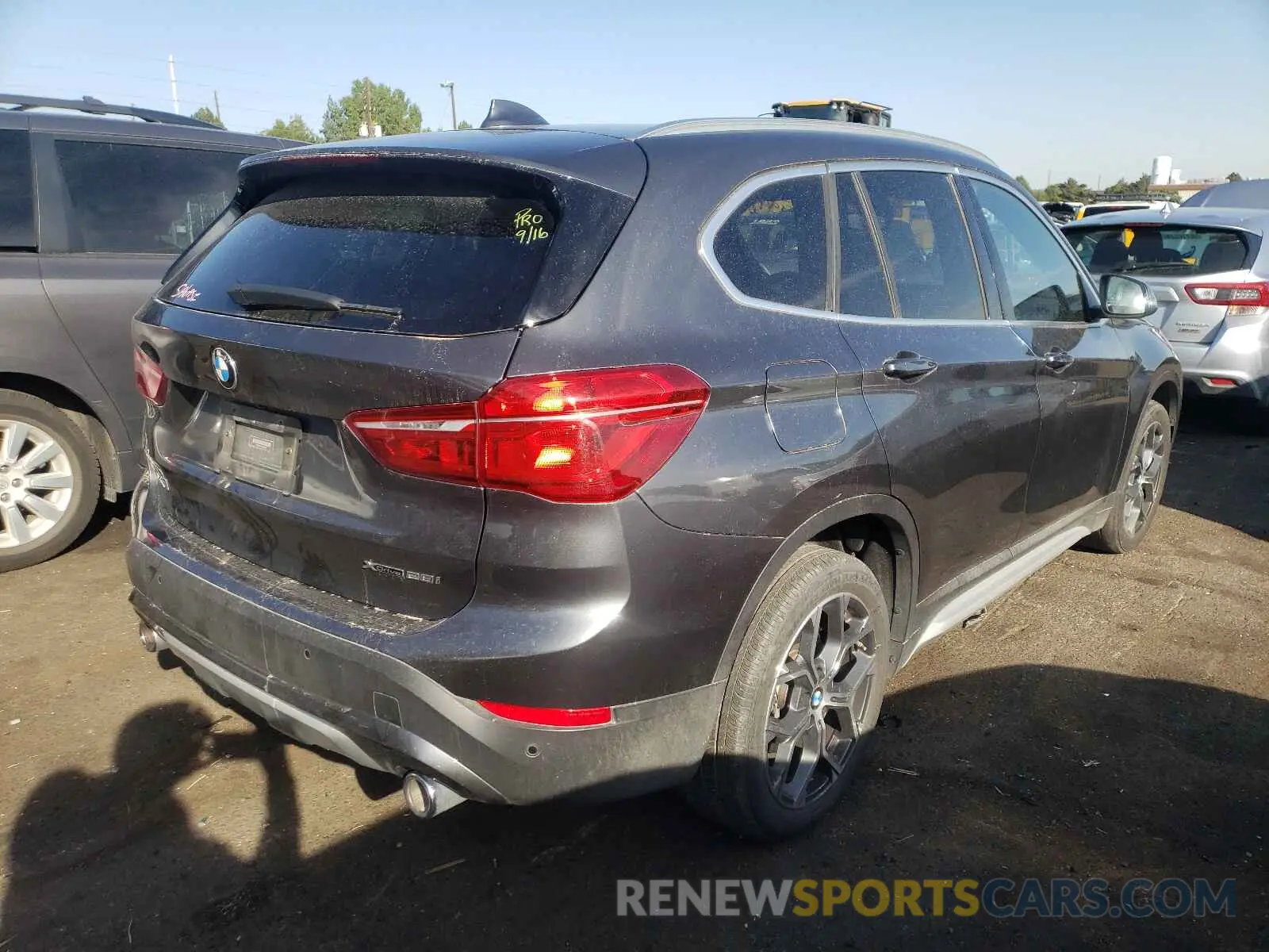 4 Photograph of a damaged car WBXJG9C02L3L85955 BMW X1 2020