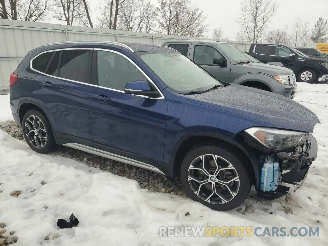 4 Photograph of a damaged car WBXJG9C02L3L92744 BMW X1 2020