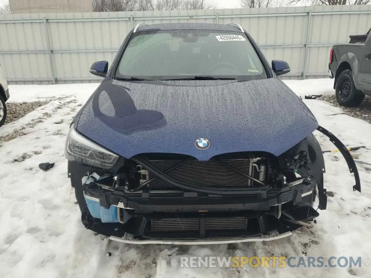 5 Photograph of a damaged car WBXJG9C02L3L92744 BMW X1 2020