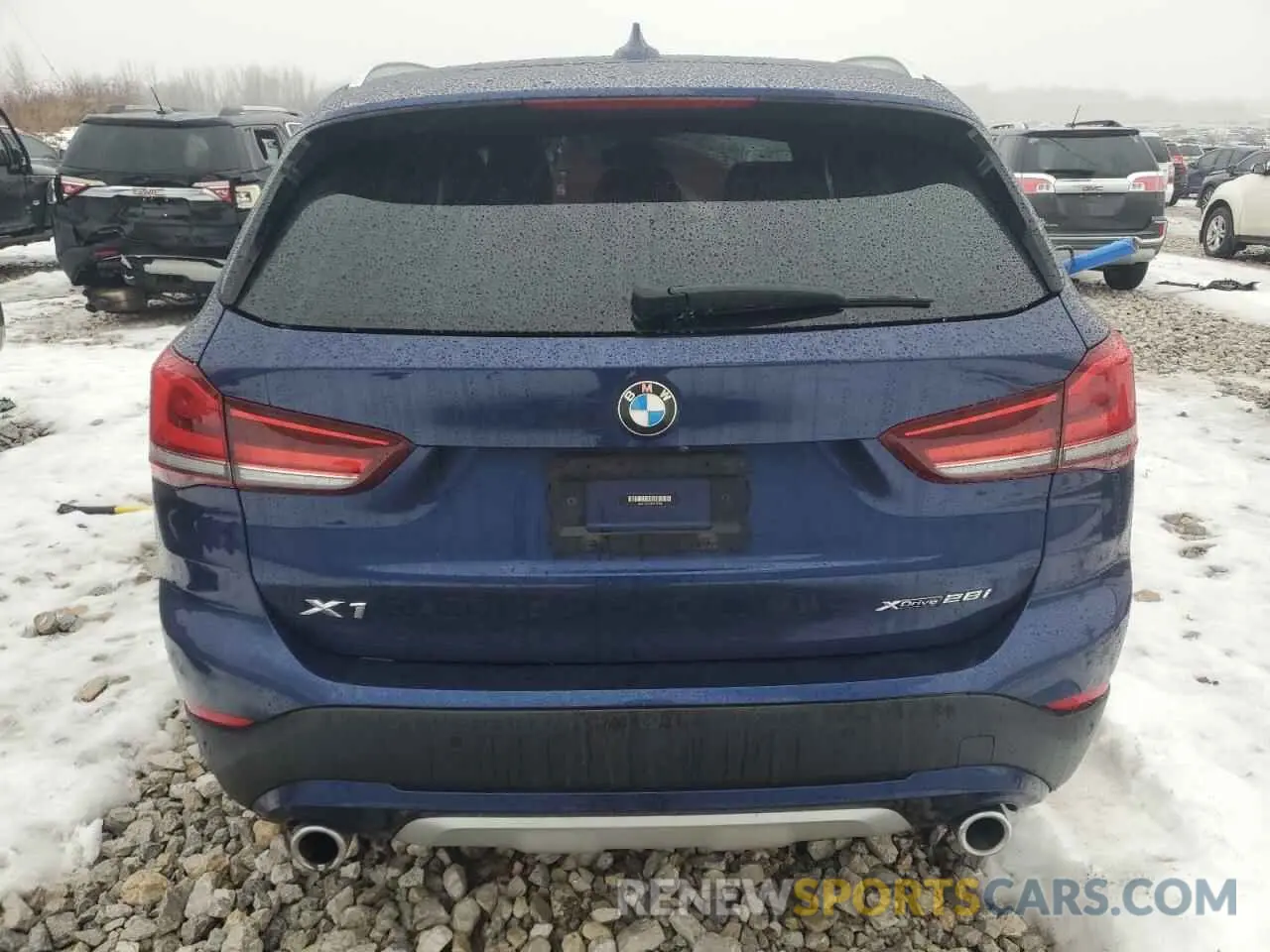6 Photograph of a damaged car WBXJG9C02L3L92744 BMW X1 2020