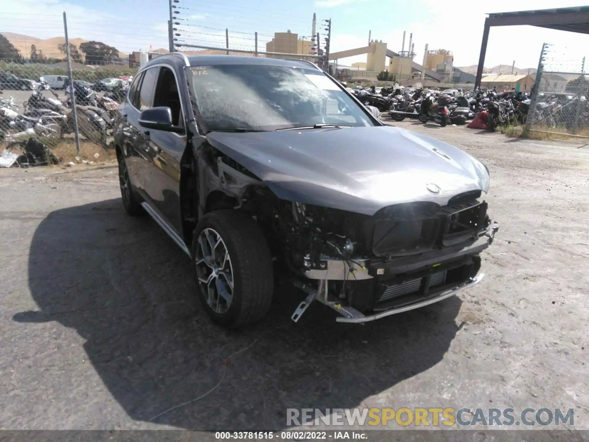 1 Photograph of a damaged car WBXJG9C02L5R17144 BMW X1 2020