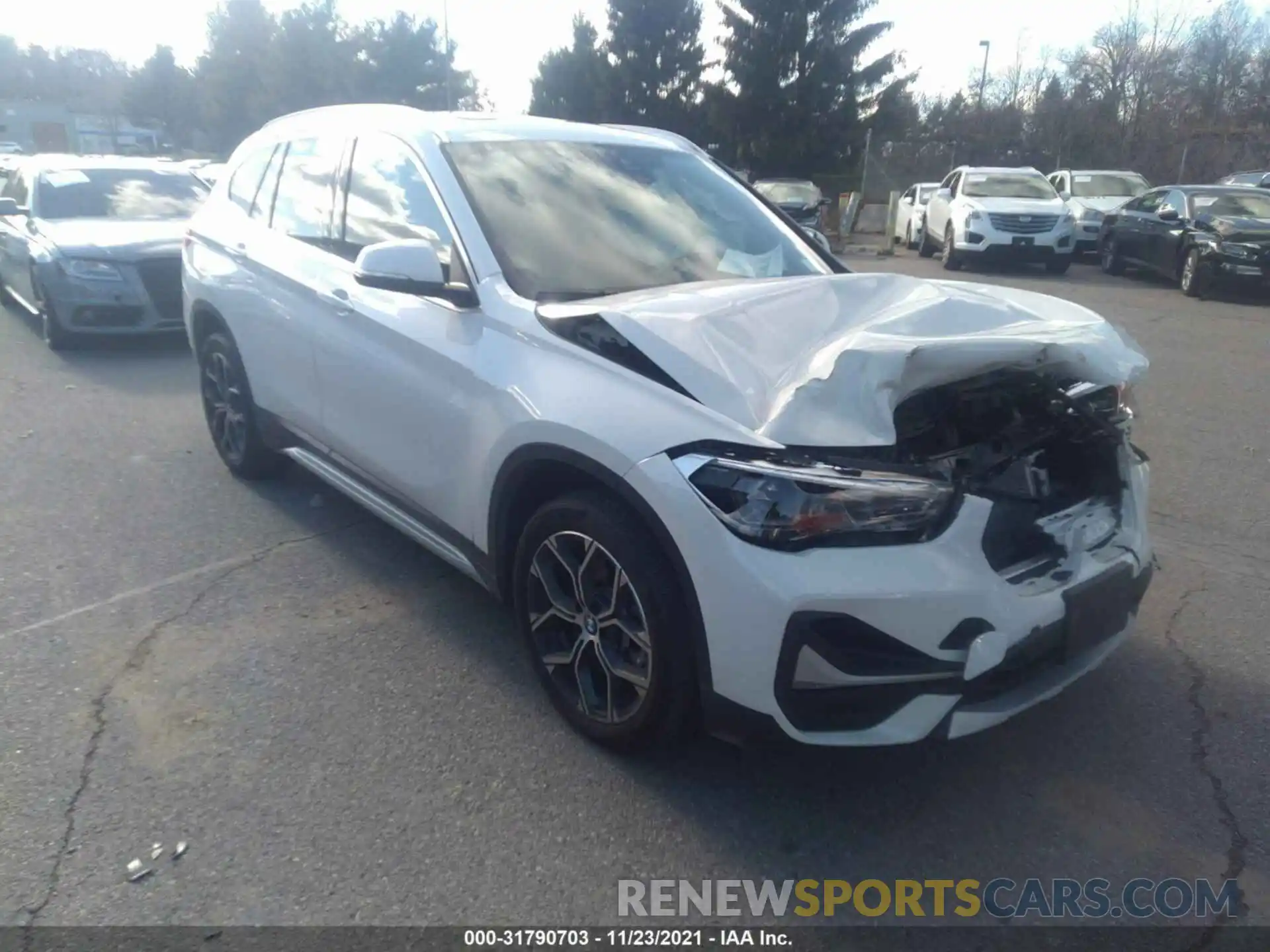 1 Photograph of a damaged car WBXJG9C02L5R27964 BMW X1 2020