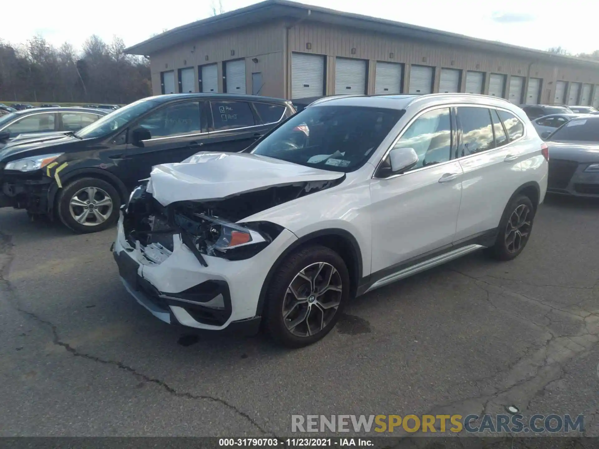 2 Photograph of a damaged car WBXJG9C02L5R27964 BMW X1 2020