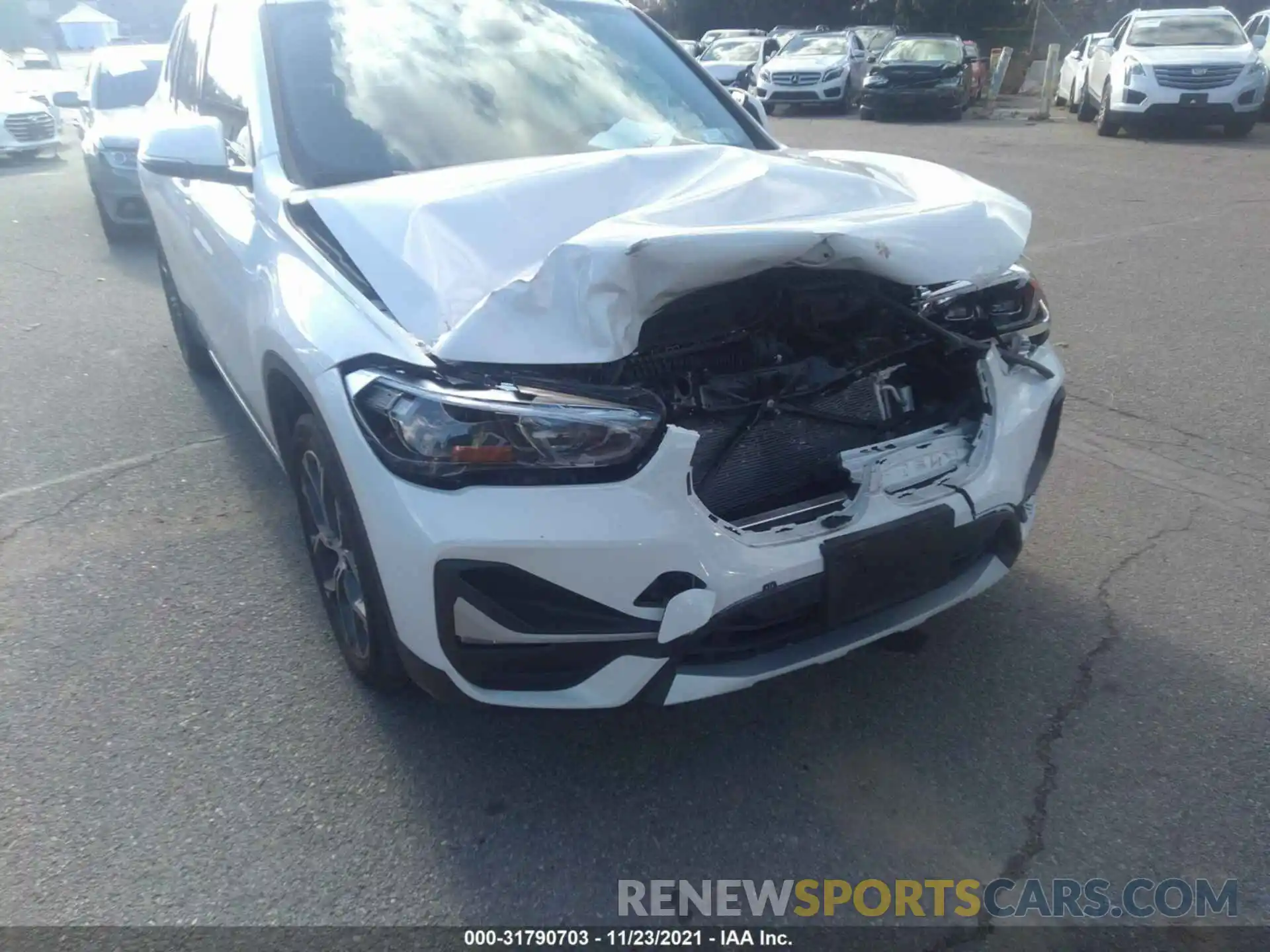 6 Photograph of a damaged car WBXJG9C02L5R27964 BMW X1 2020