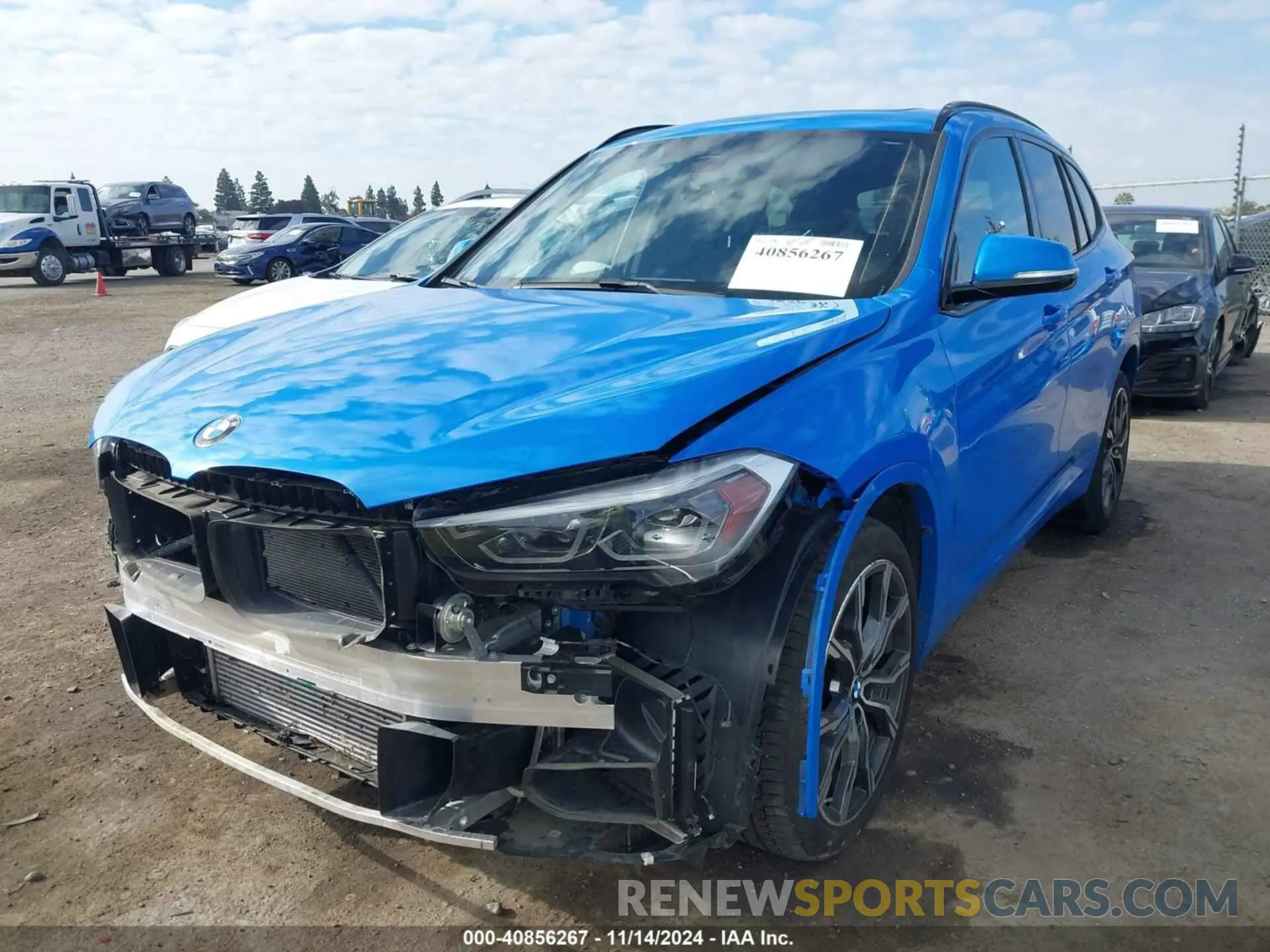 2 Photograph of a damaged car WBXJG9C03L5P61230 BMW X1 2020