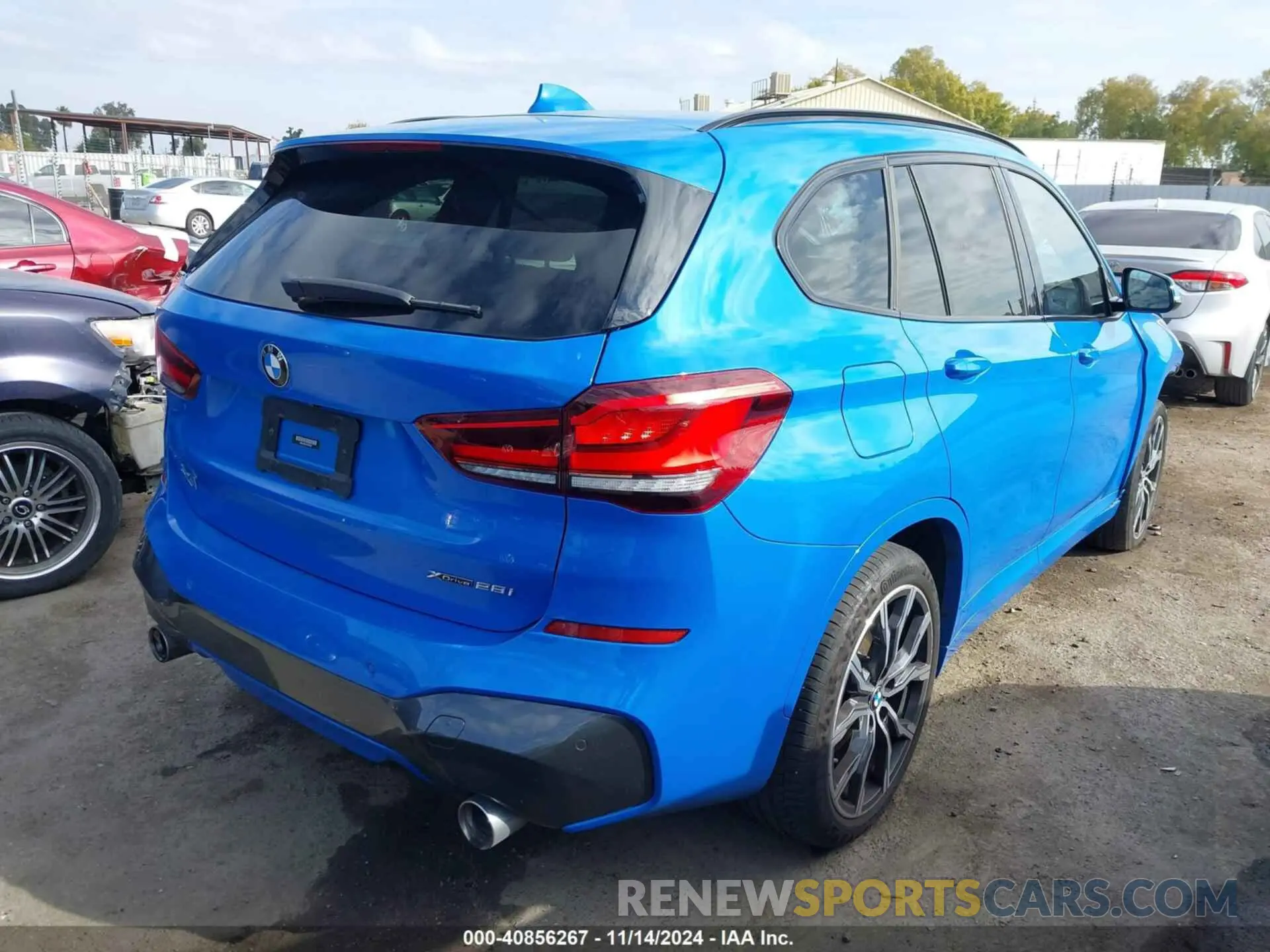 4 Photograph of a damaged car WBXJG9C03L5P61230 BMW X1 2020