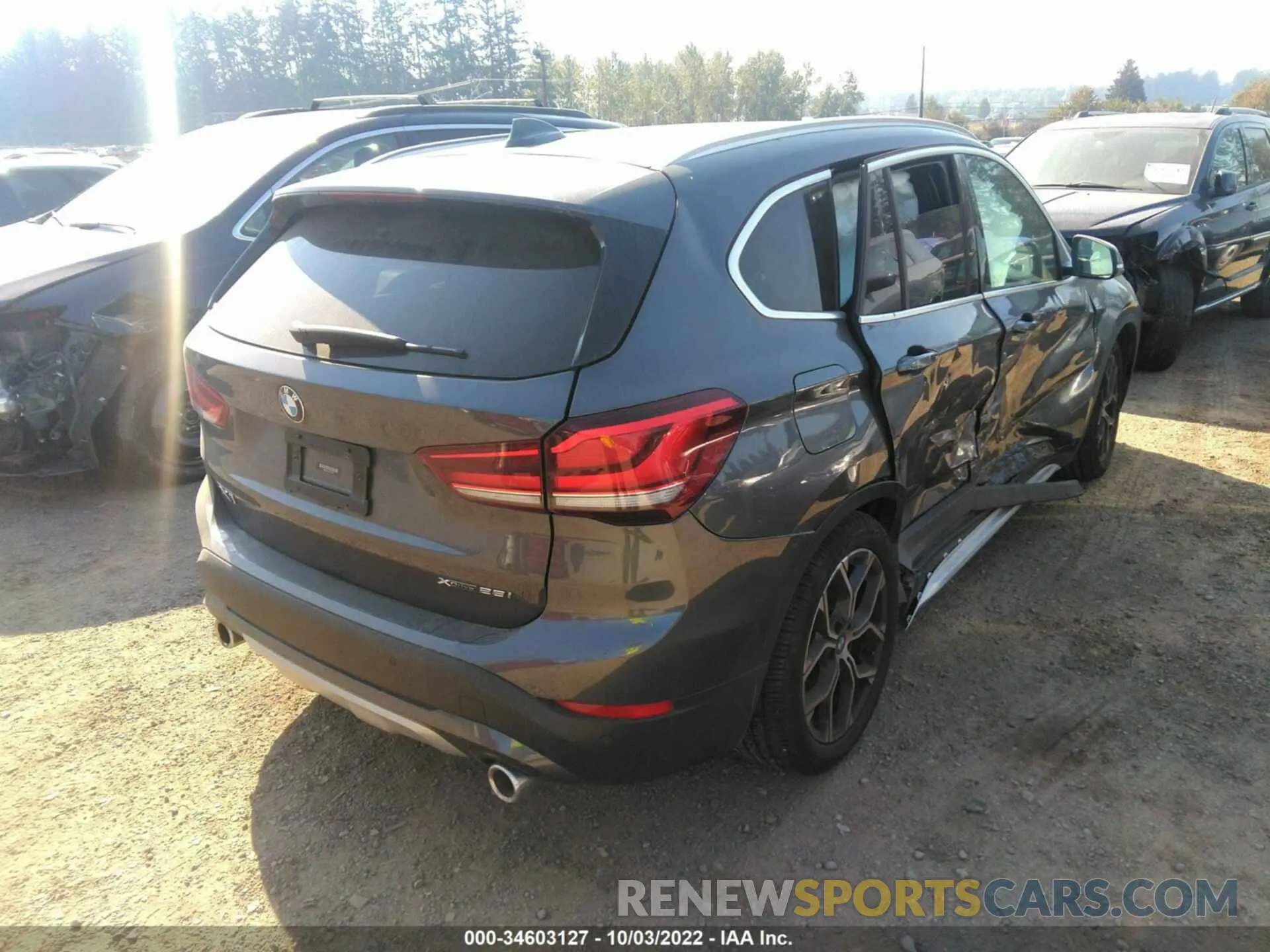 4 Photograph of a damaged car WBXJG9C04L5P70146 BMW X1 2020