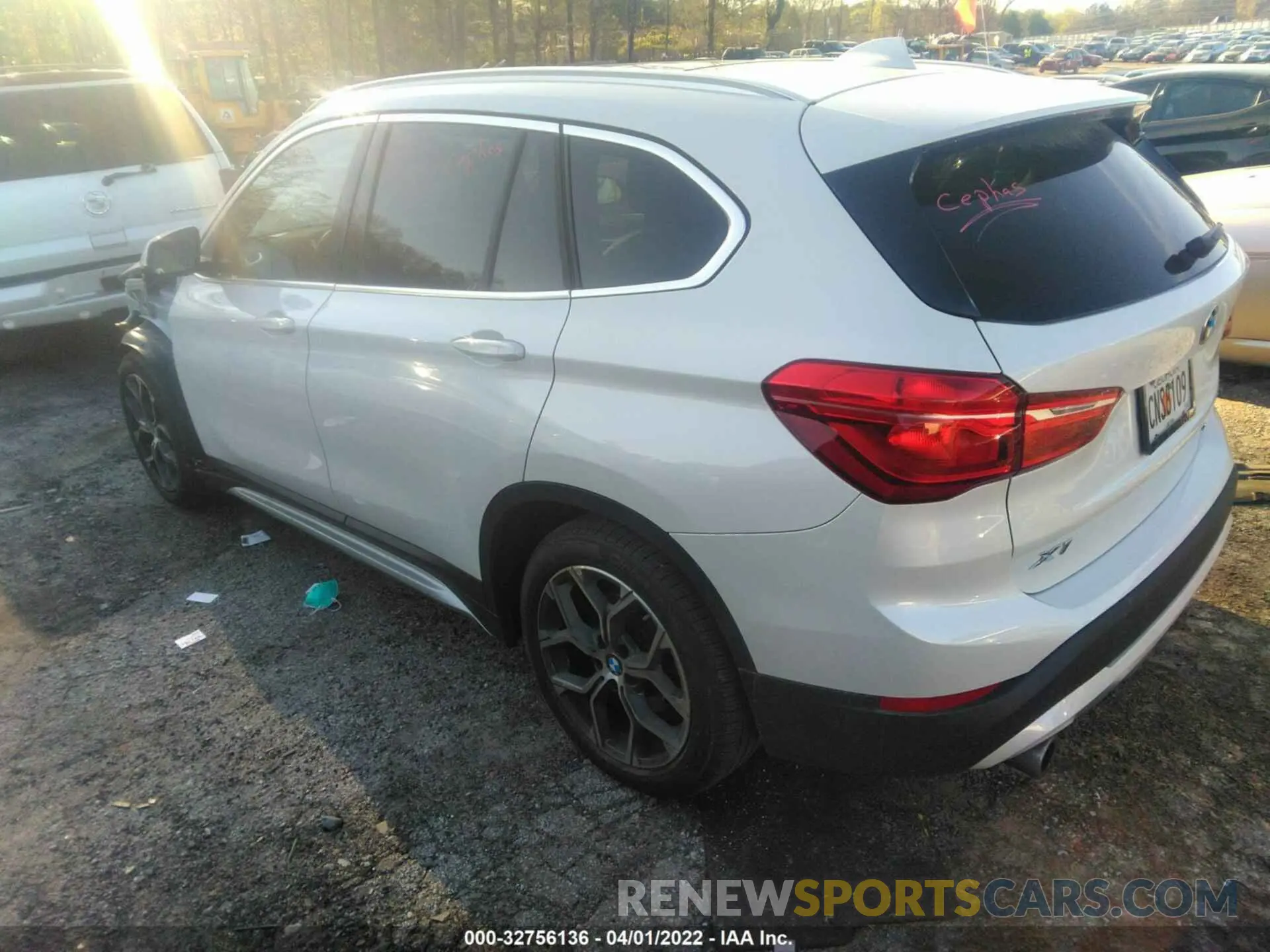 3 Photograph of a damaged car WBXJG9C04L5R65275 BMW X1 2020