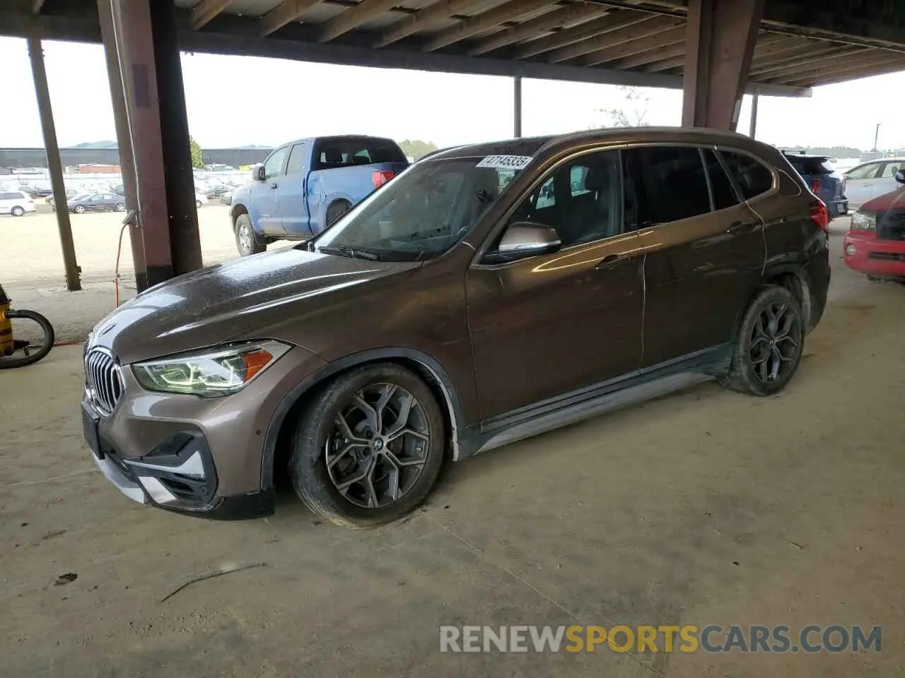 1 Photograph of a damaged car WBXJG9C05L5R40935 BMW X1 2020