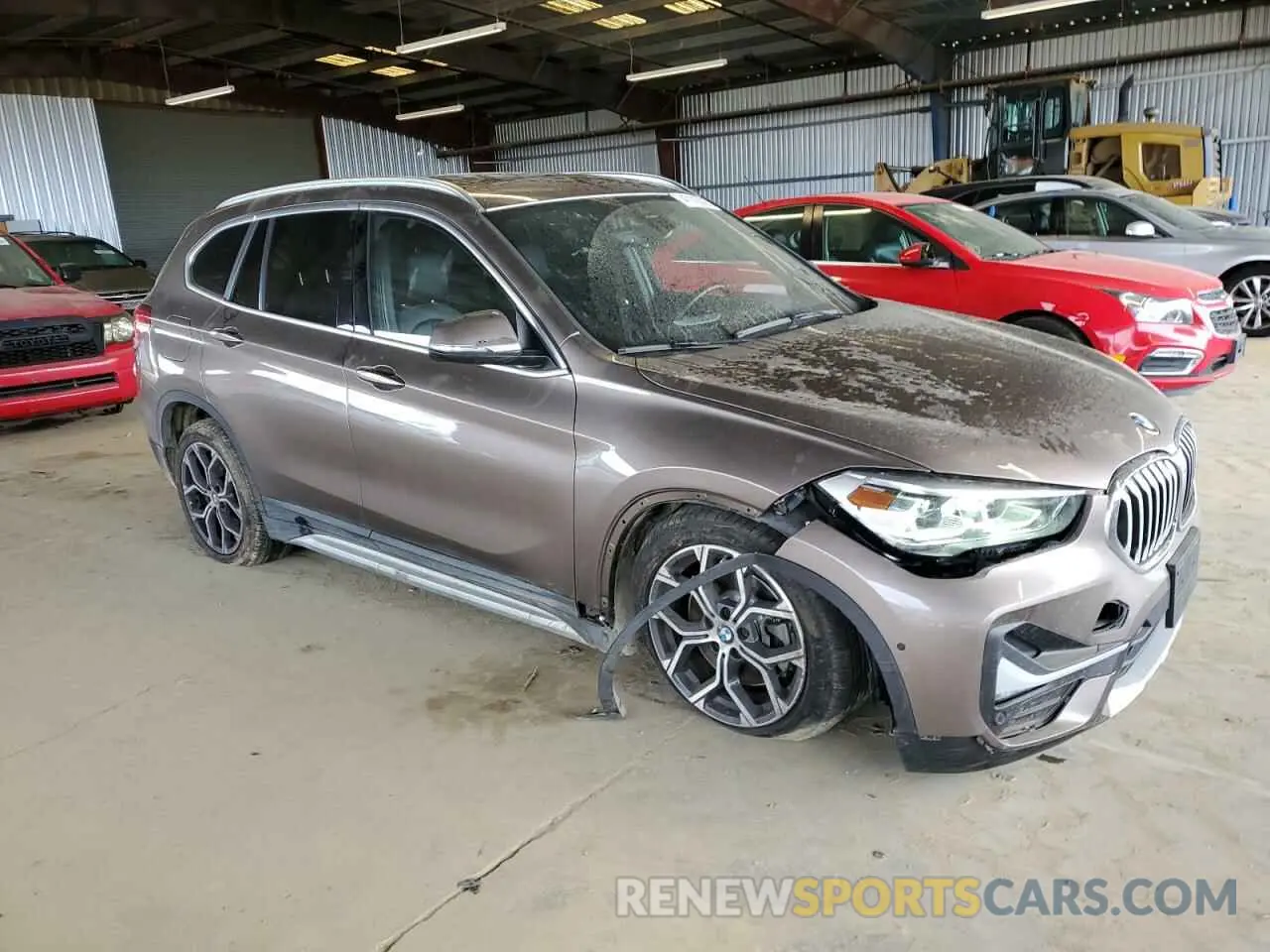 4 Photograph of a damaged car WBXJG9C05L5R40935 BMW X1 2020