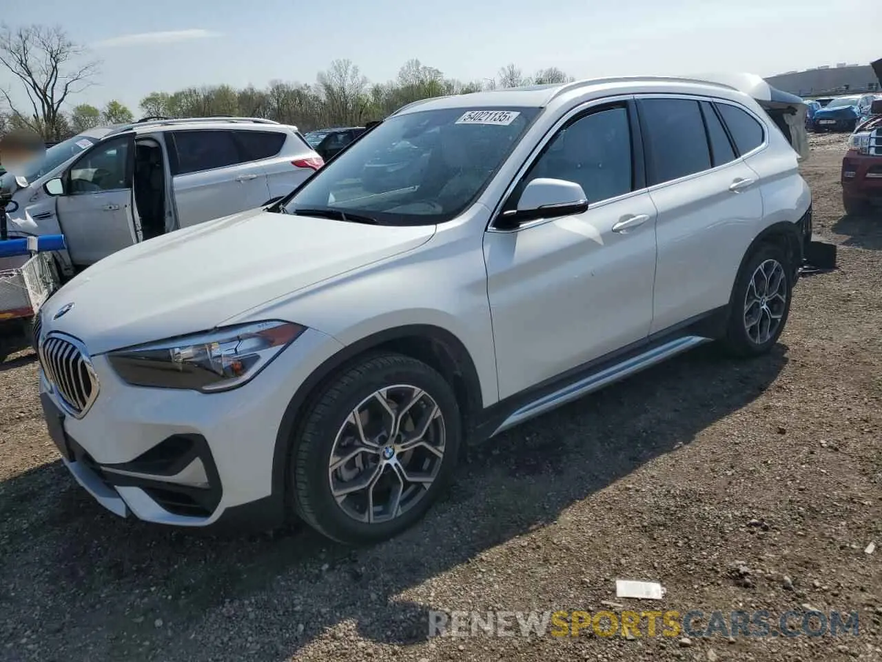 1 Photograph of a damaged car WBXJG9C06L5P53686 BMW X1 2020