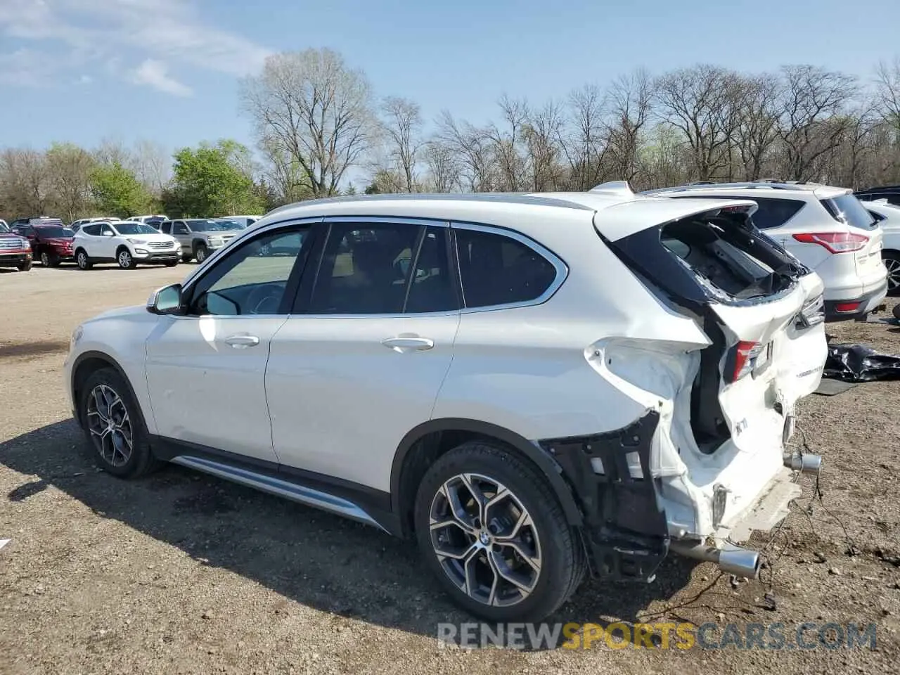 2 Photograph of a damaged car WBXJG9C06L5P53686 BMW X1 2020