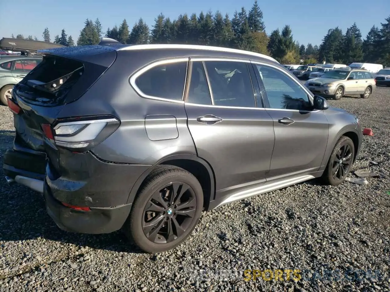 3 Photograph of a damaged car WBXJG9C06L5P77177 BMW X1 2020