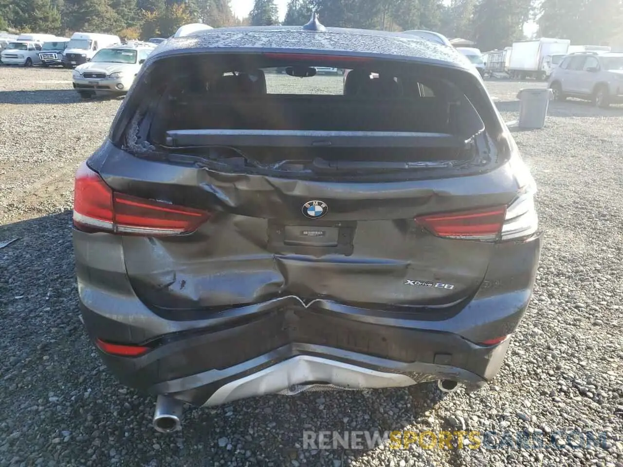 6 Photograph of a damaged car WBXJG9C06L5P77177 BMW X1 2020