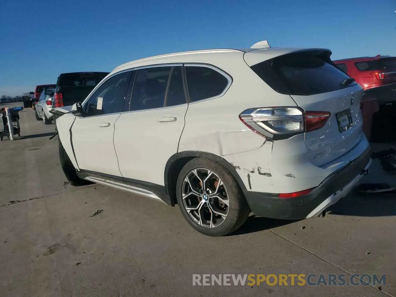 2 Photograph of a damaged car WBXJG9C06L5P88101 BMW X1 2020