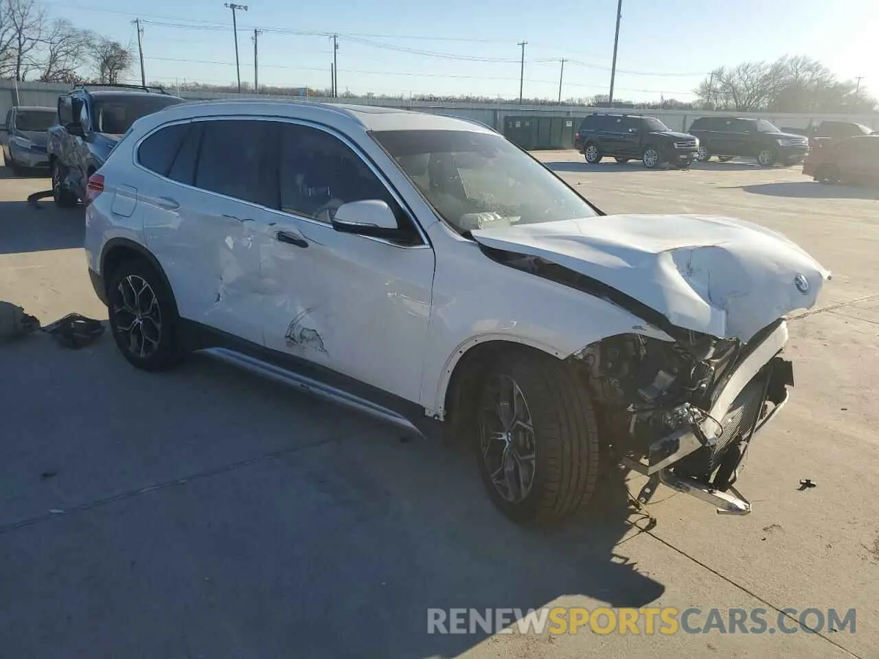 4 Photograph of a damaged car WBXJG9C06L5P88101 BMW X1 2020