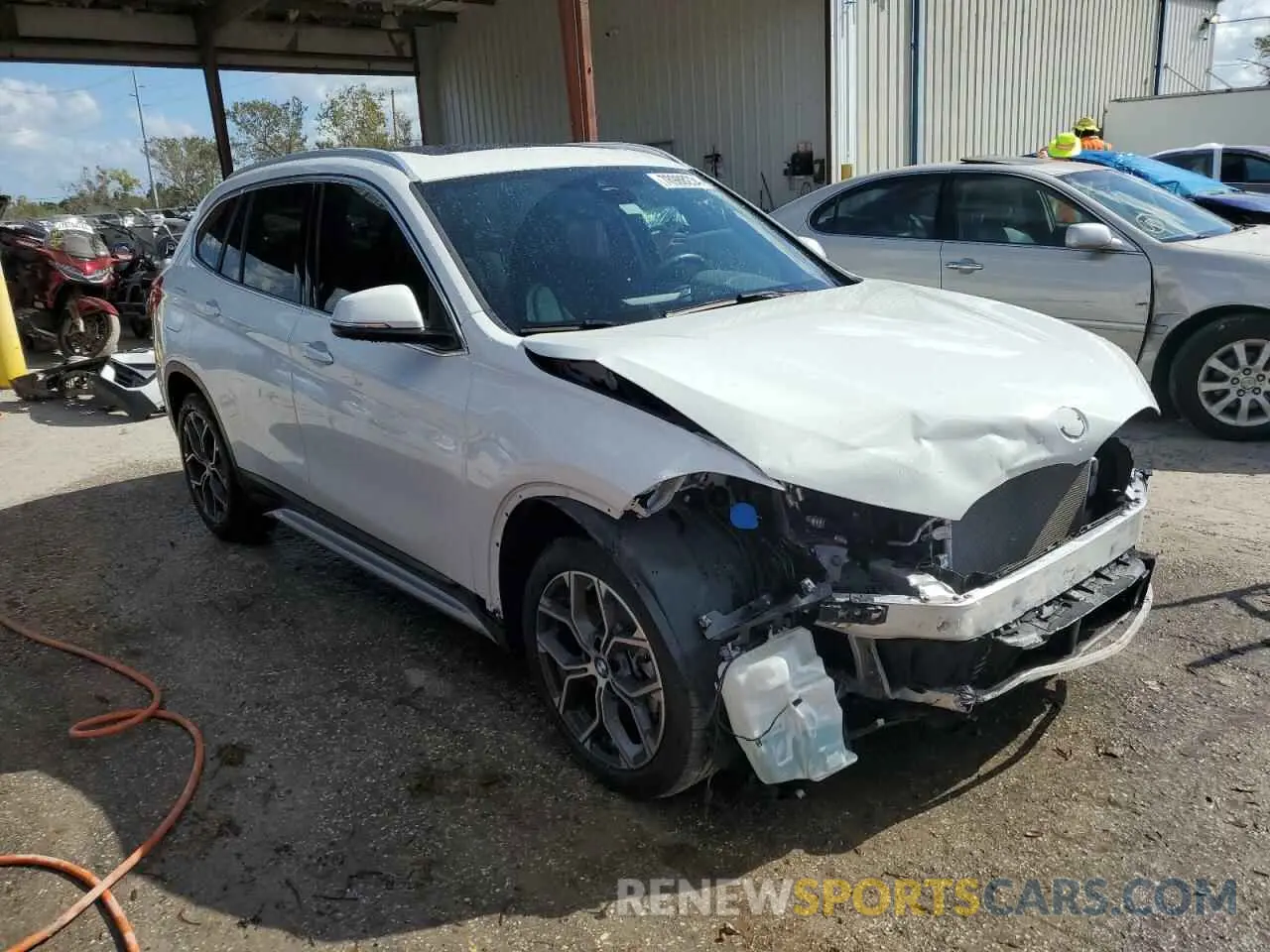 4 Photograph of a damaged car WBXJG9C06L5R33704 BMW X1 2020