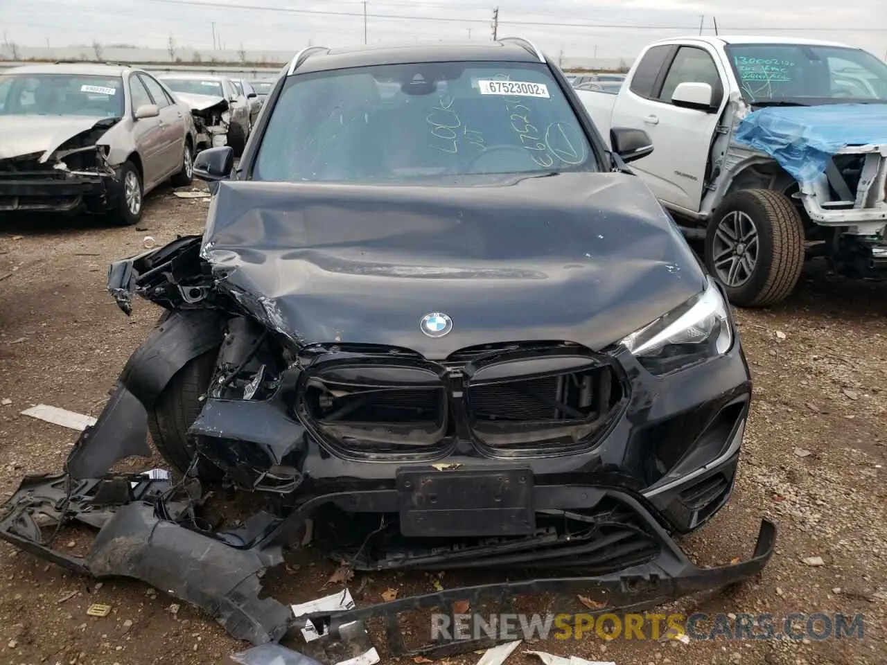 5 Photograph of a damaged car WBXJG9C07L5P76040 BMW X1 2020
