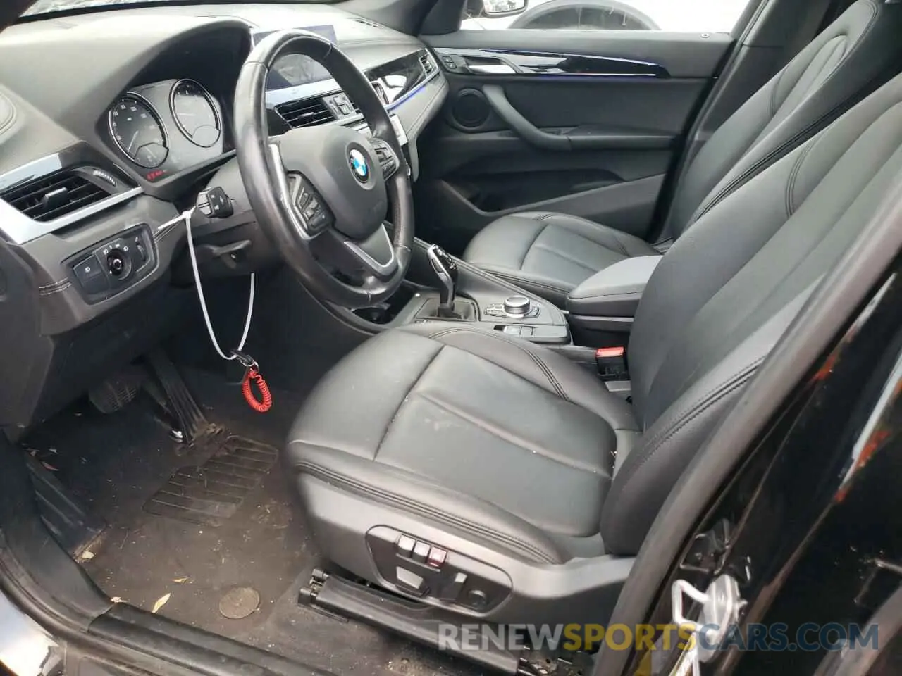 7 Photograph of a damaged car WBXJG9C07L5P76040 BMW X1 2020