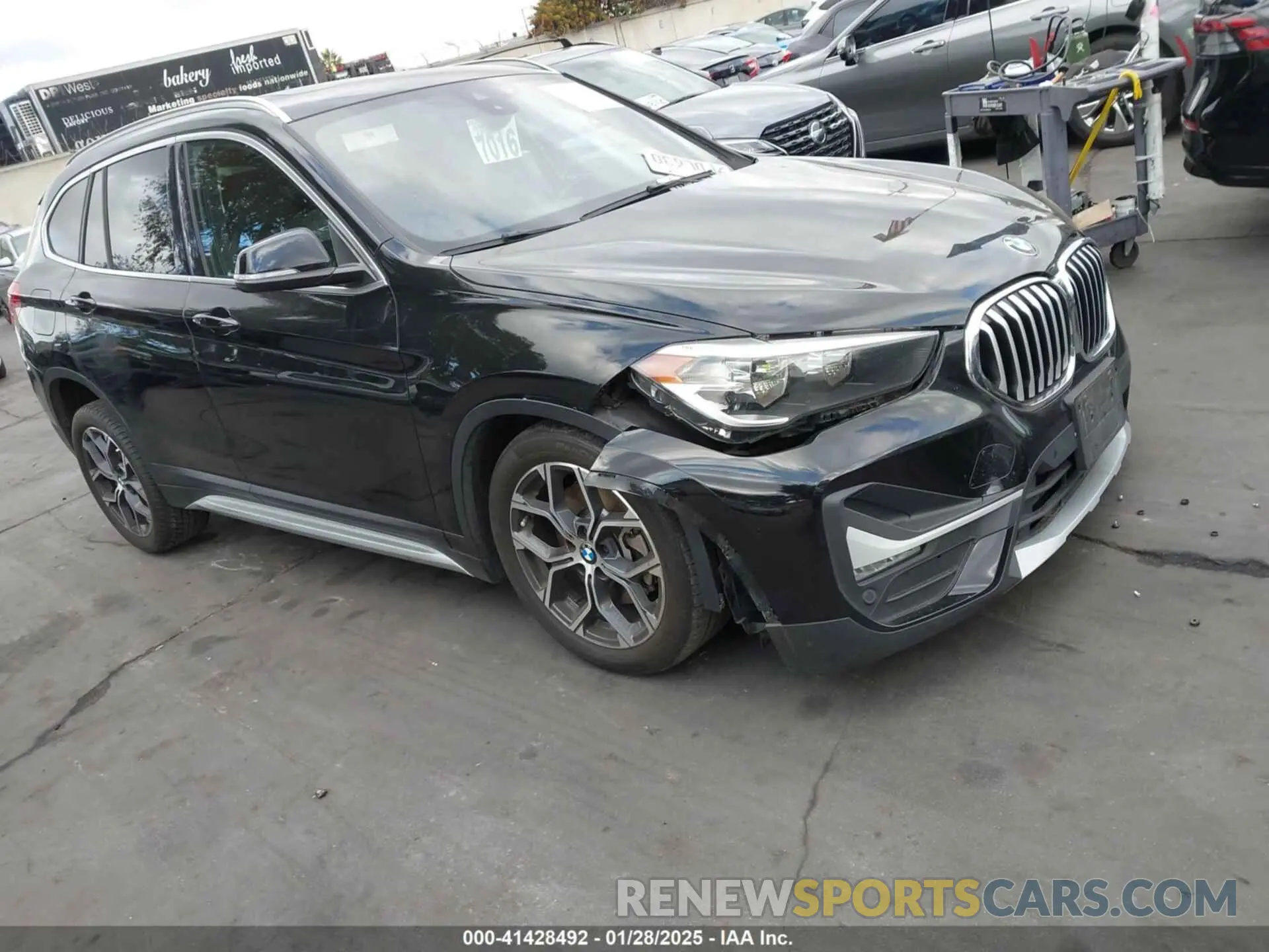 1 Photograph of a damaged car WBXJG9C09L5R01054 BMW X1 2020