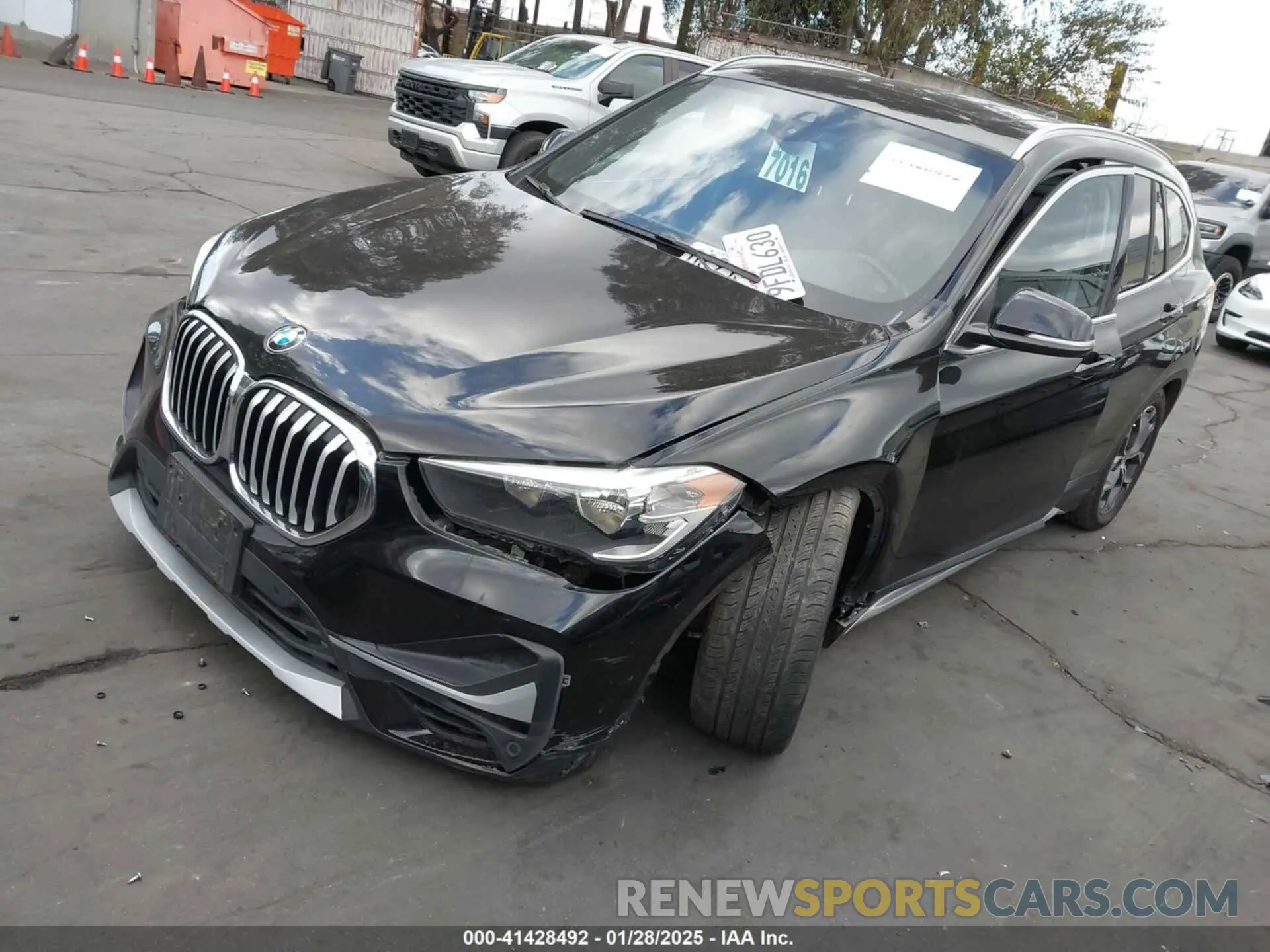2 Photograph of a damaged car WBXJG9C09L5R01054 BMW X1 2020