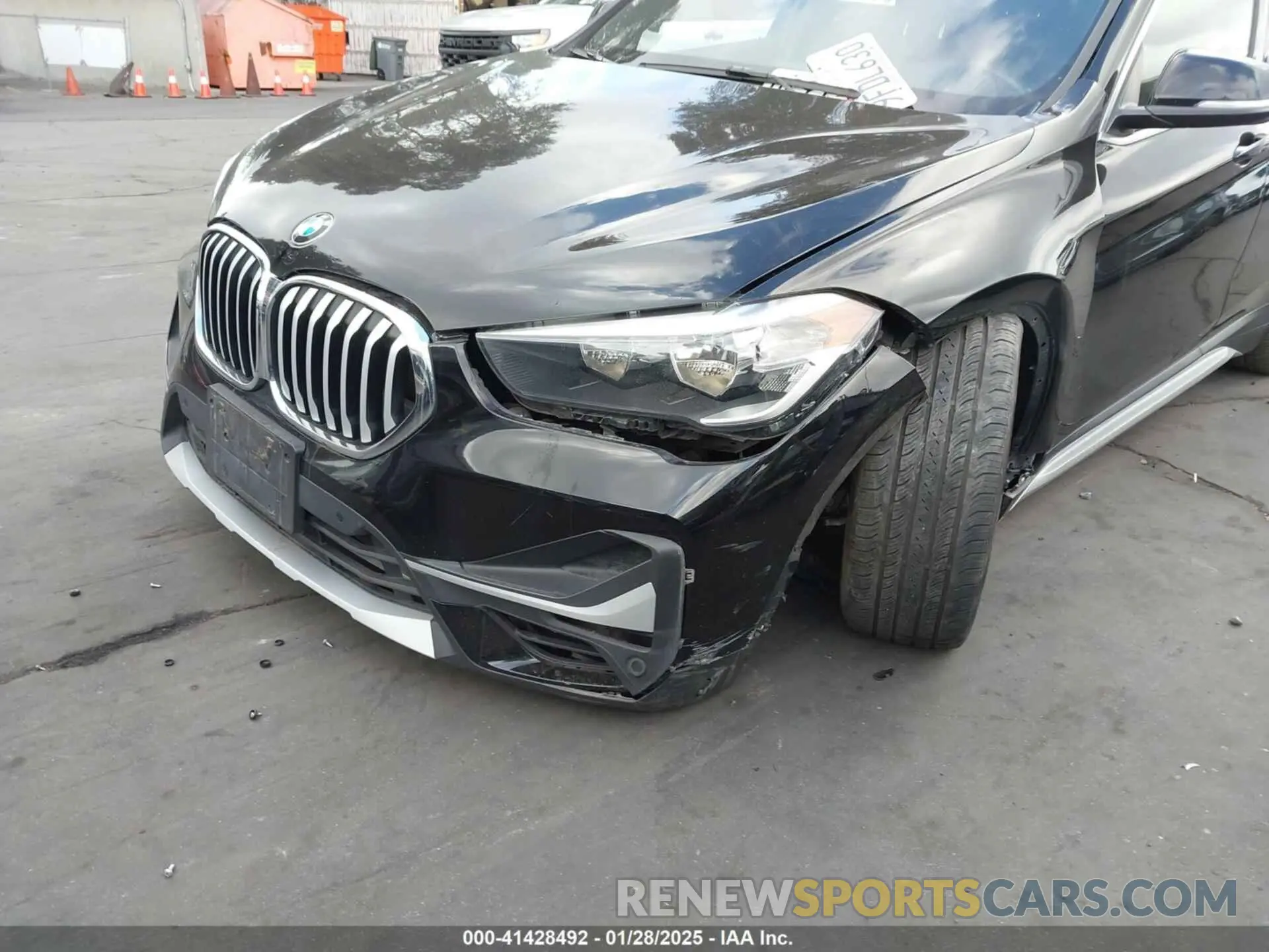 6 Photograph of a damaged car WBXJG9C09L5R01054 BMW X1 2020