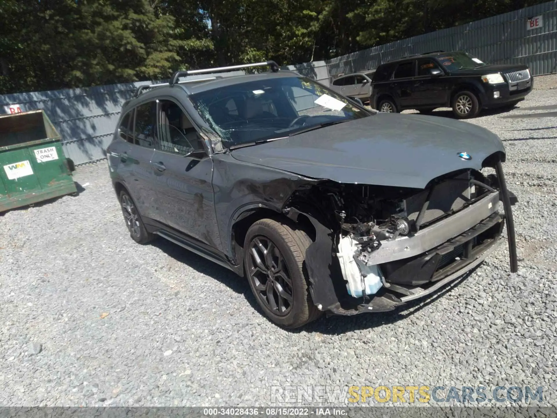 1 Photograph of a damaged car WBXJG9C09L5R64011 BMW X1 2020