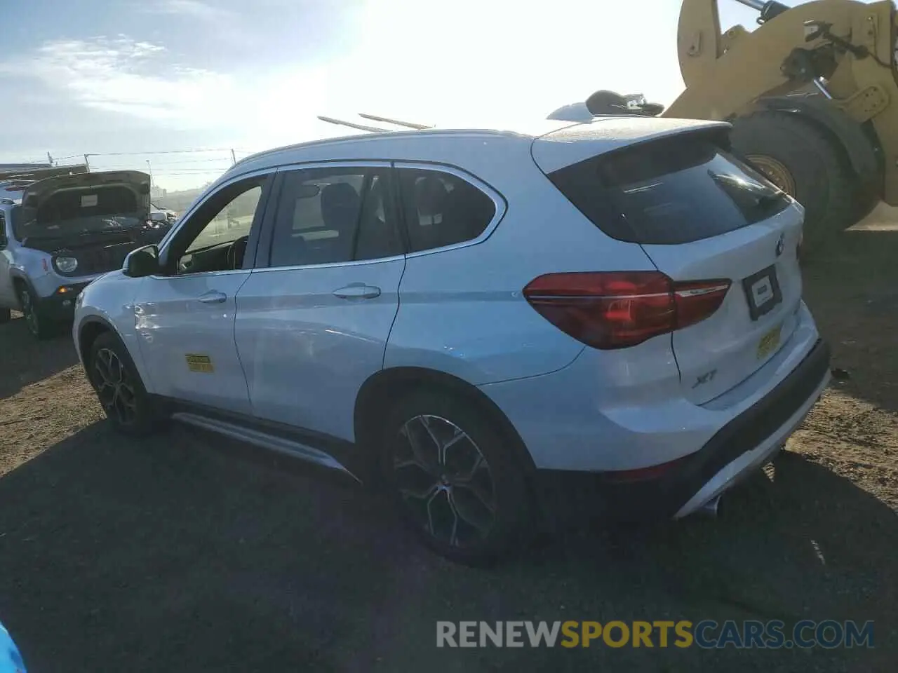2 Photograph of a damaged car WBXJG9C09L5R78734 BMW X1 2020