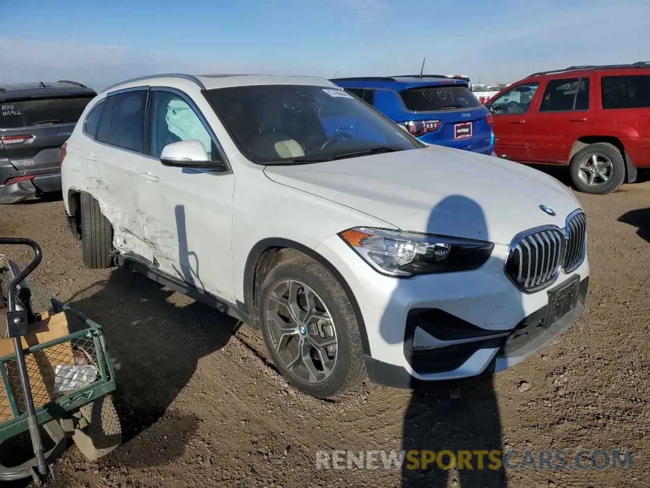 4 Photograph of a damaged car WBXJG9C09L5R78734 BMW X1 2020