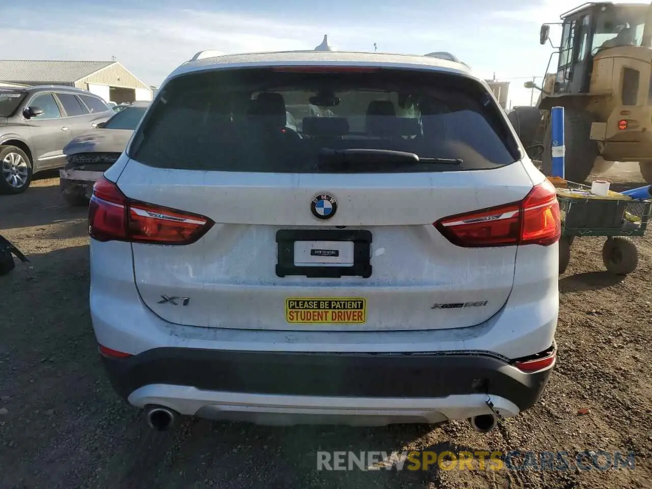 6 Photograph of a damaged car WBXJG9C09L5R78734 BMW X1 2020