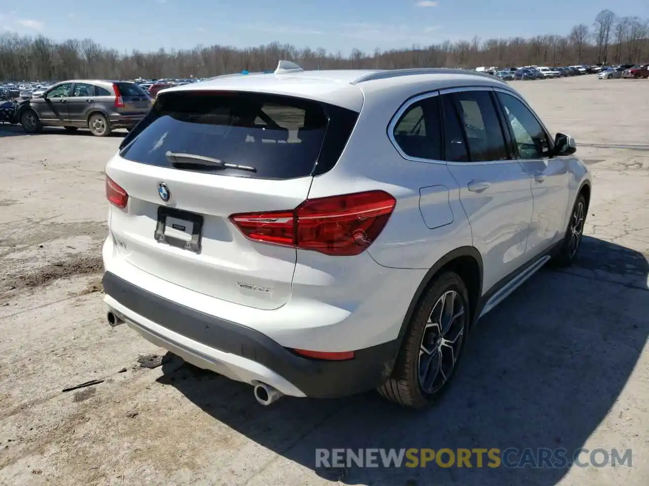 4 Photograph of a damaged car WBXJG9C0XL5P62312 BMW X1 2020