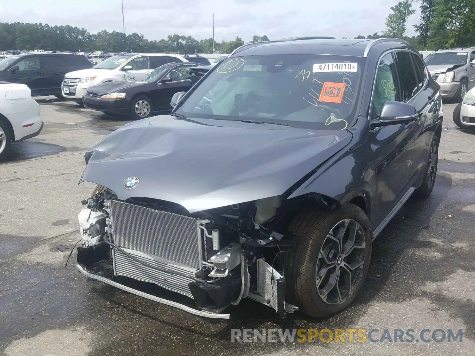 2 Photograph of a damaged car WBXJG9C0XL5P69941 BMW X1 2020