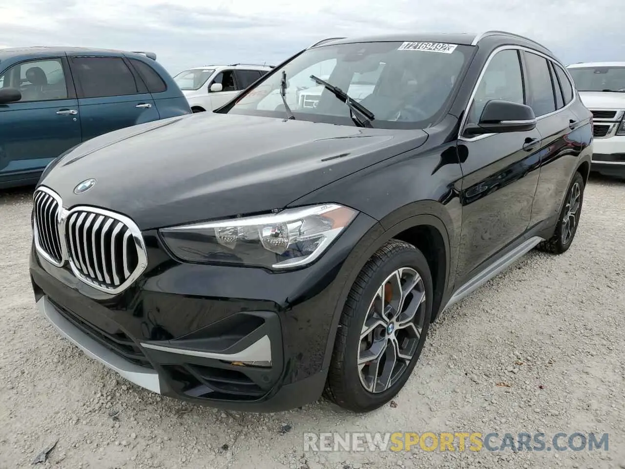 1 Photograph of a damaged car WBXJG9C0XL5P75870 BMW X1 2020