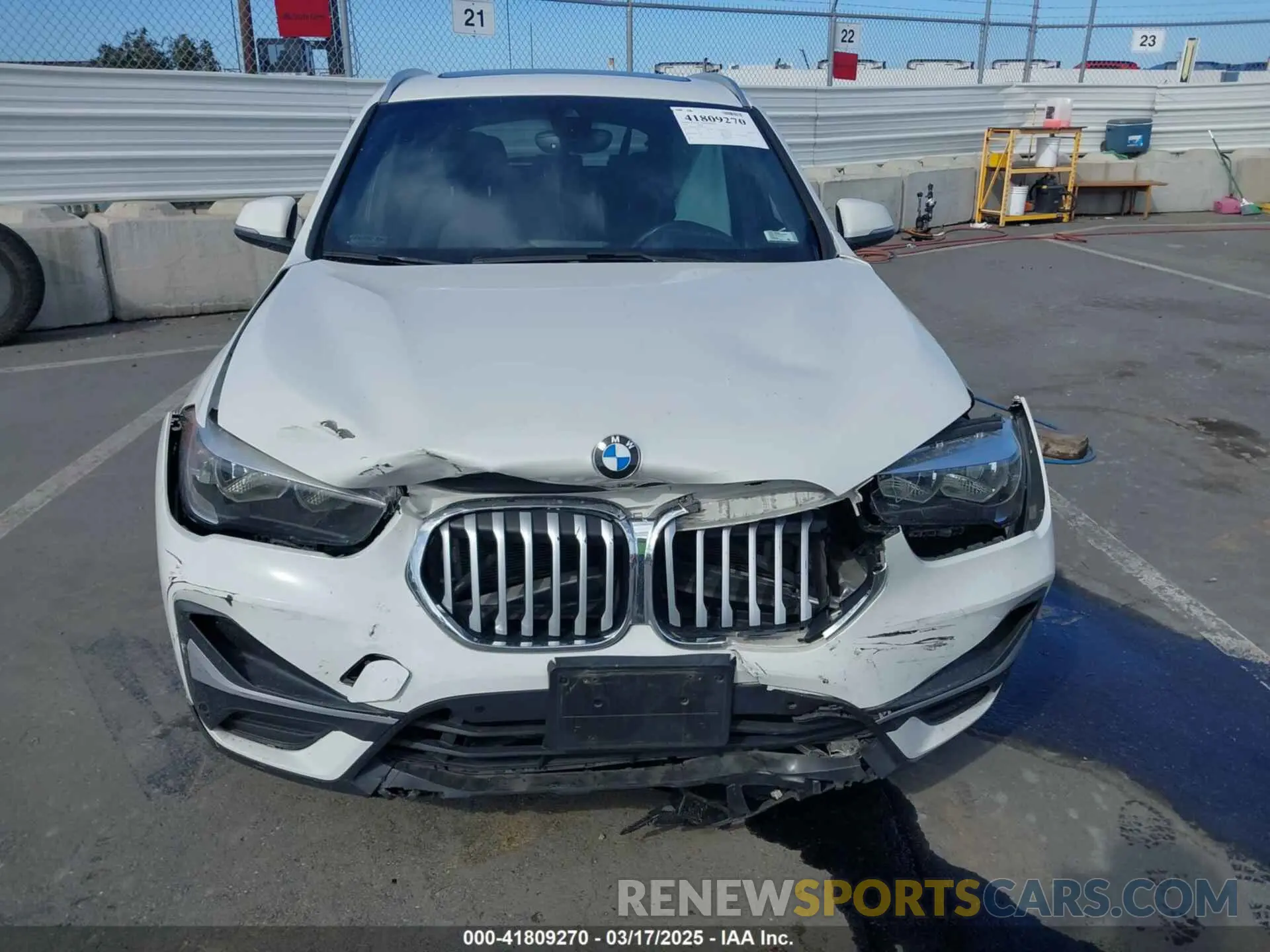 6 Photograph of a damaged car WBXJG7C00M5S02921 BMW X1 2021