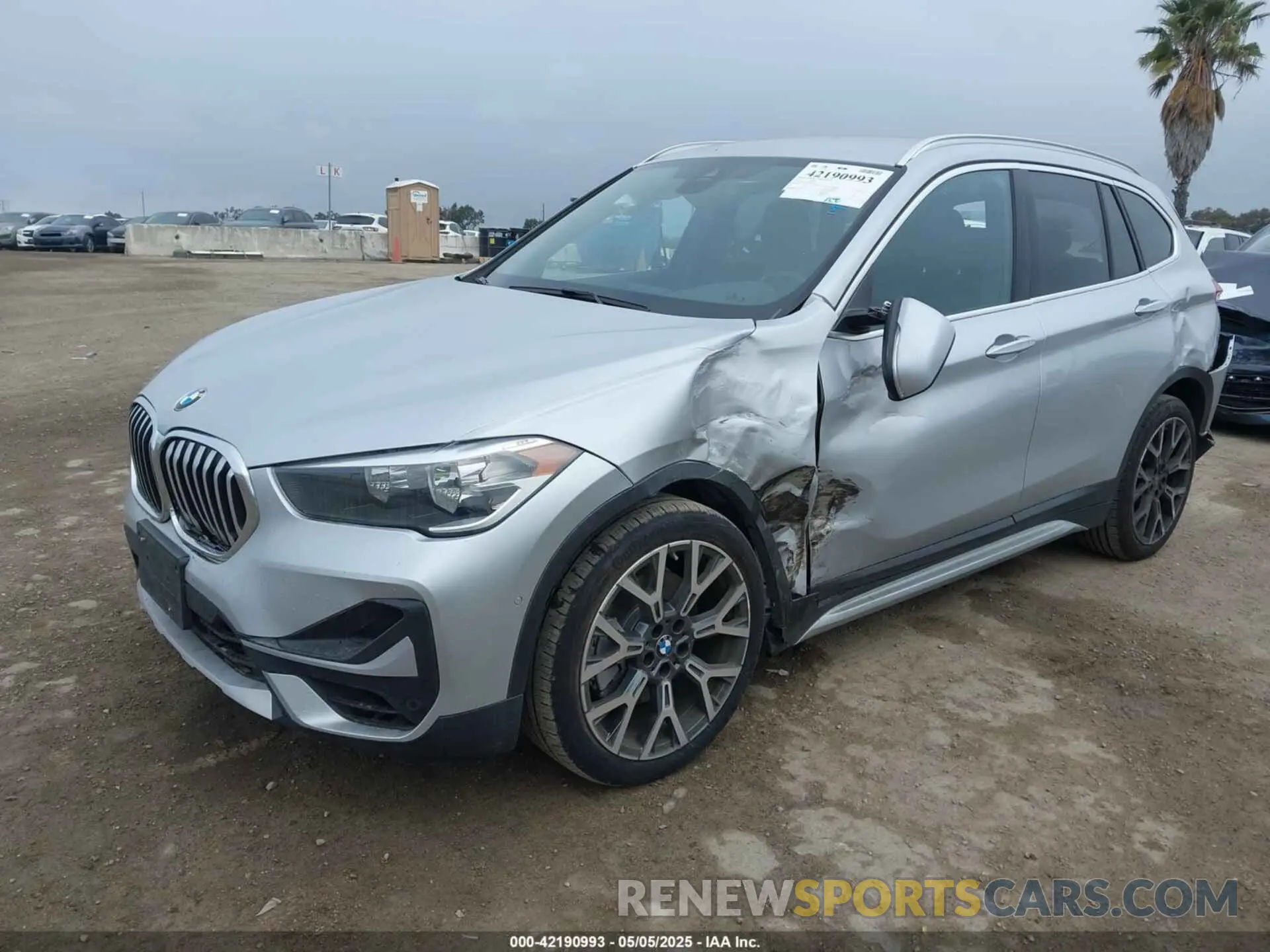 2 Photograph of a damaged car WBXJG7C00M5S58454 BMW X1 2021