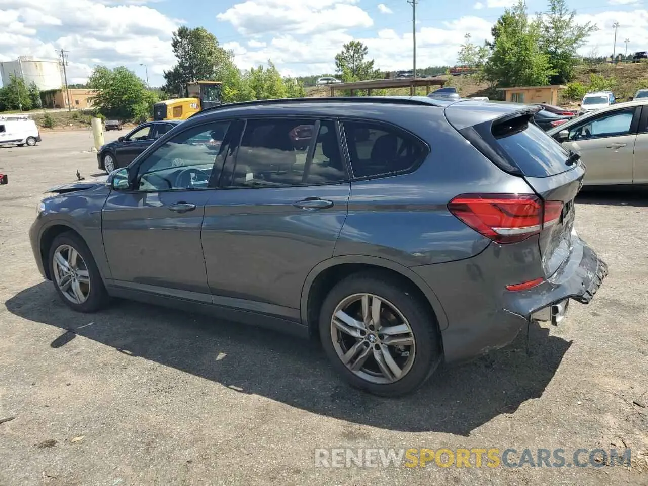2 Photograph of a damaged car WBXJG7C00M5T64693 BMW X1 2021