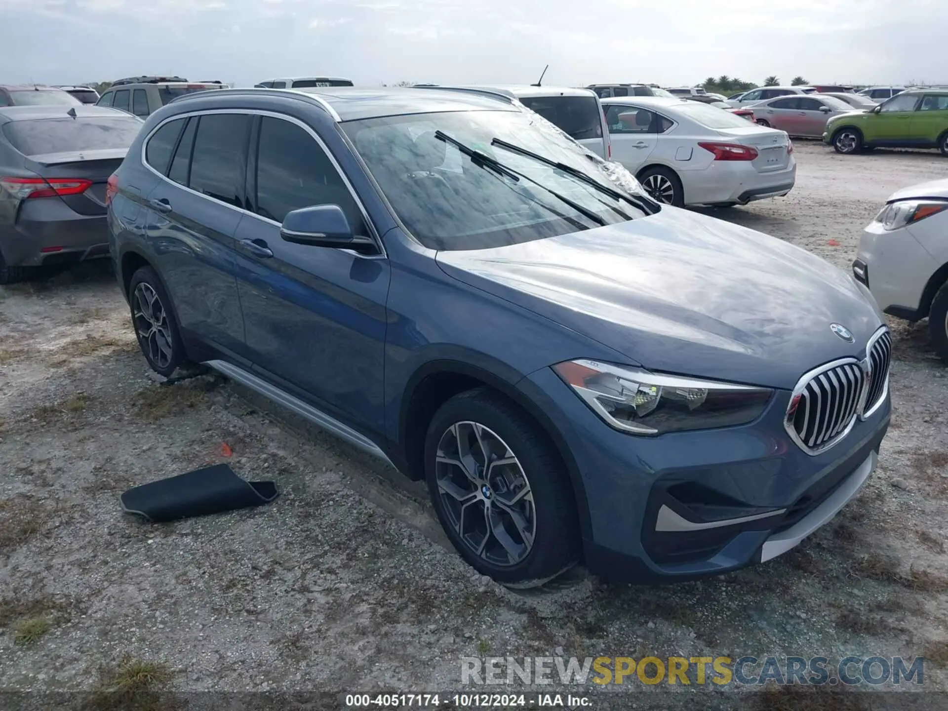 1 Photograph of a damaged car WBXJG7C00M5U33785 BMW X1 2021