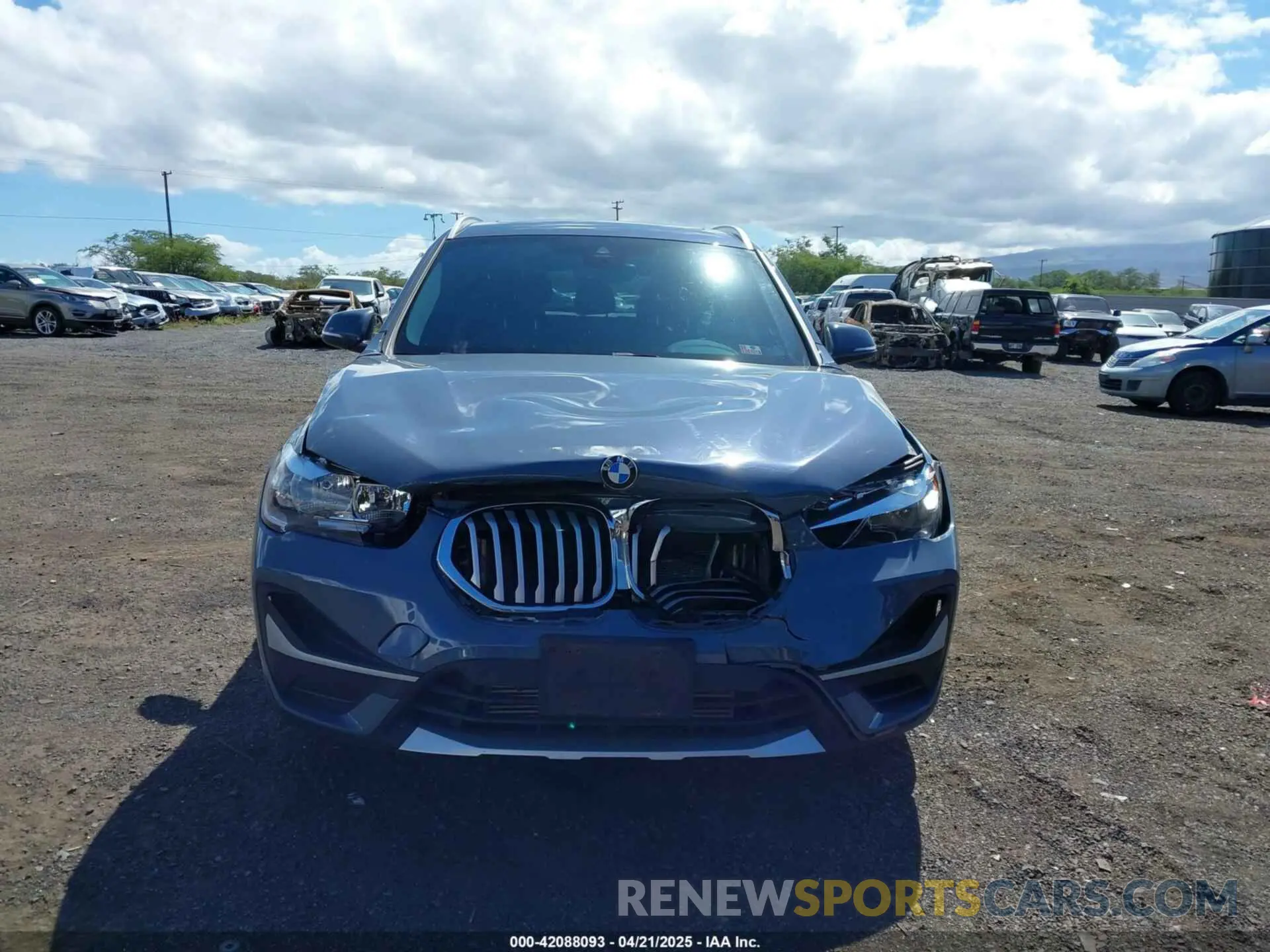 12 Photograph of a damaged car WBXJG7C01M5S66837 BMW X1 2021