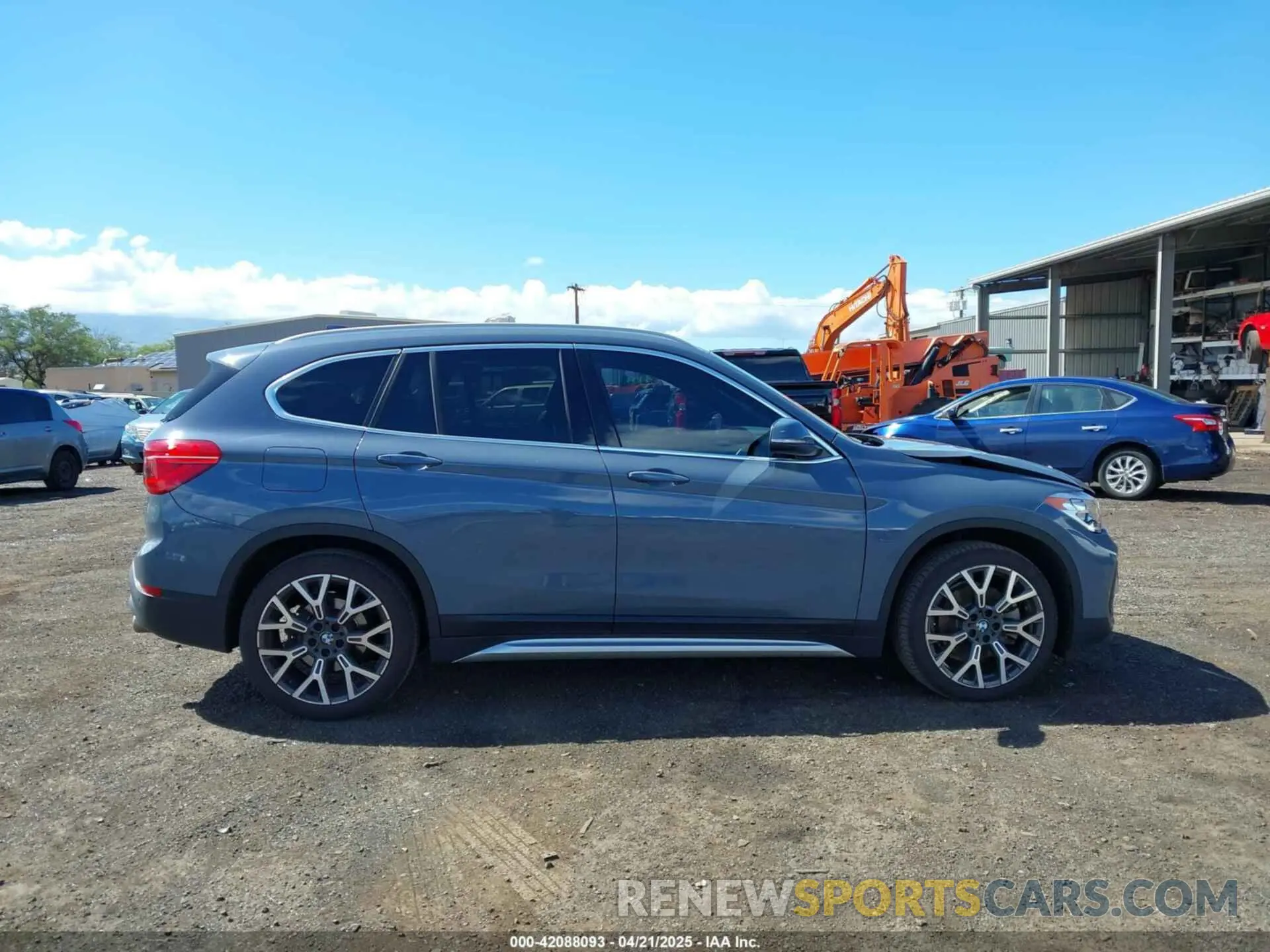 13 Photograph of a damaged car WBXJG7C01M5S66837 BMW X1 2021