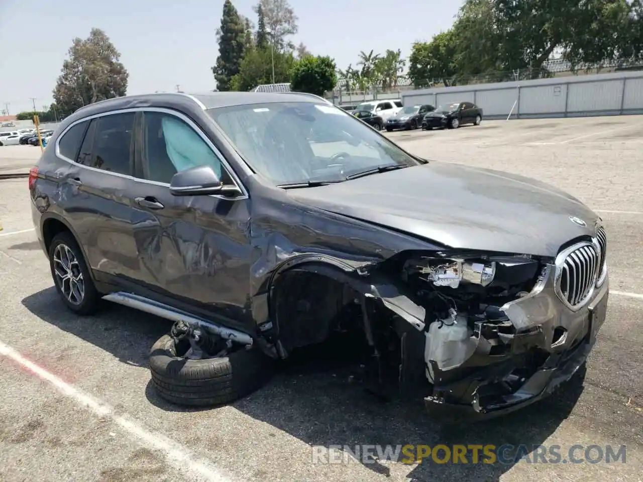 9 Photograph of a damaged car WBXJG7C01M5T64783 BMW X1 2021