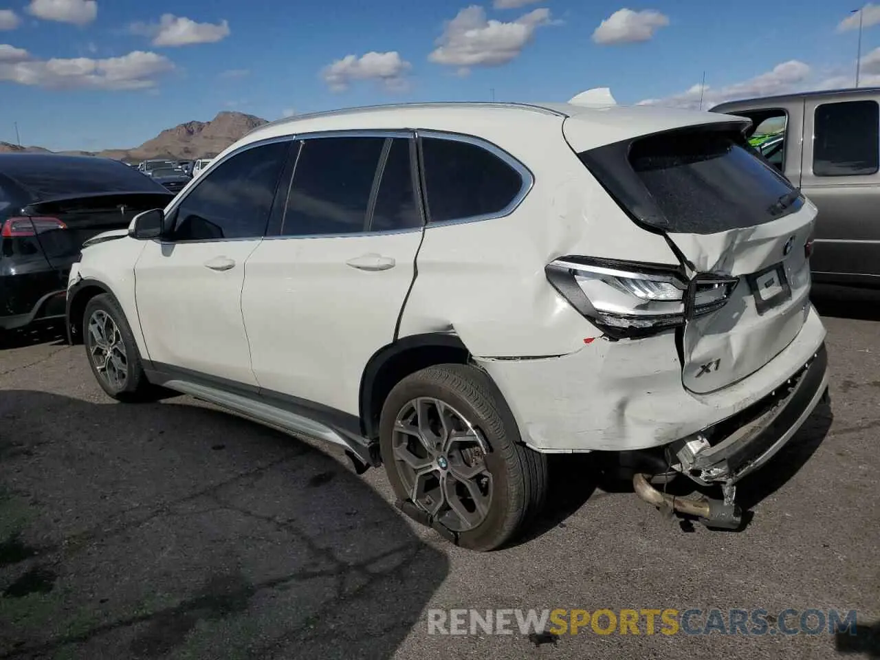 2 Photograph of a damaged car WBXJG7C01M5T72642 BMW X1 2021