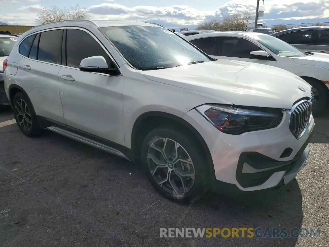4 Photograph of a damaged car WBXJG7C01M5T72642 BMW X1 2021