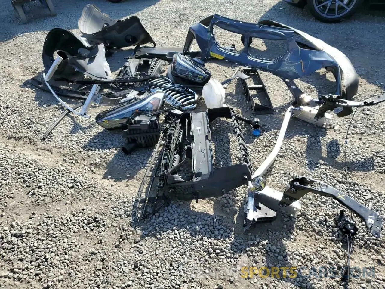 13 Photograph of a damaged car WBXJG7C02M5S34589 BMW X1 2021