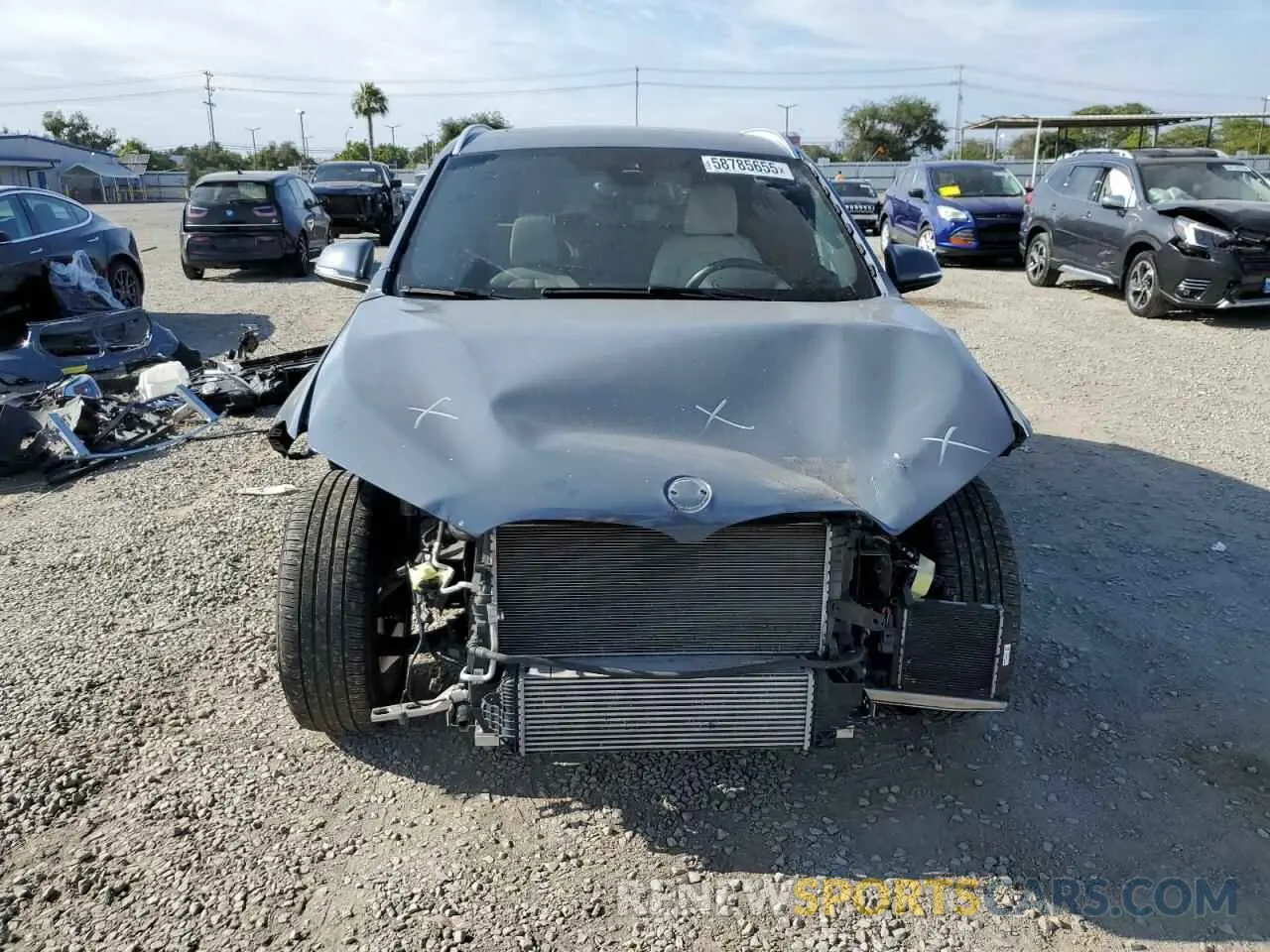 5 Photograph of a damaged car WBXJG7C02M5S34589 BMW X1 2021