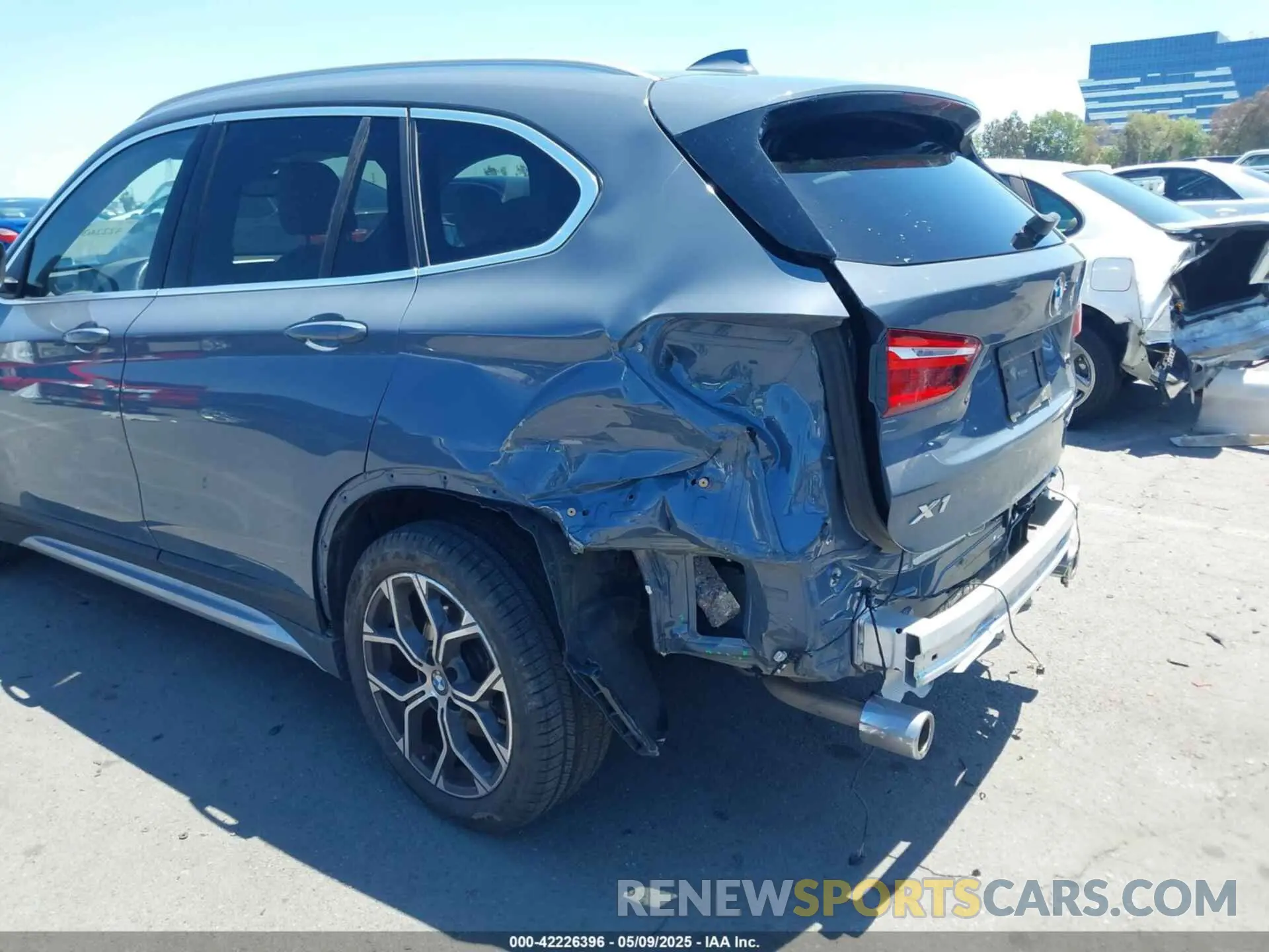 6 Photograph of a damaged car WBXJG7C02M5T37169 BMW X1 2021