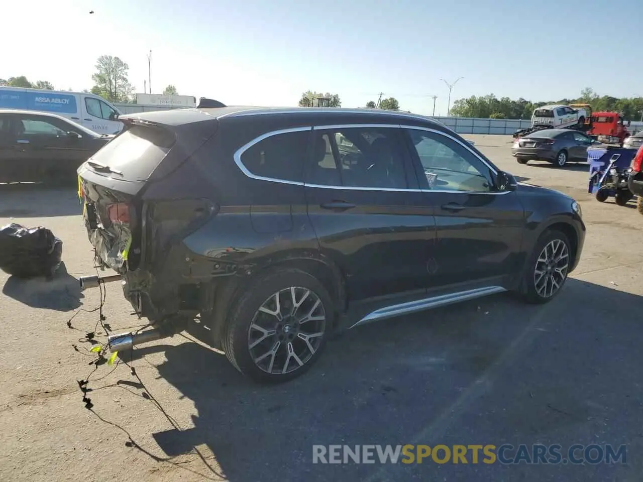 3 Photograph of a damaged car WBXJG7C02M5U22447 BMW X1 2021