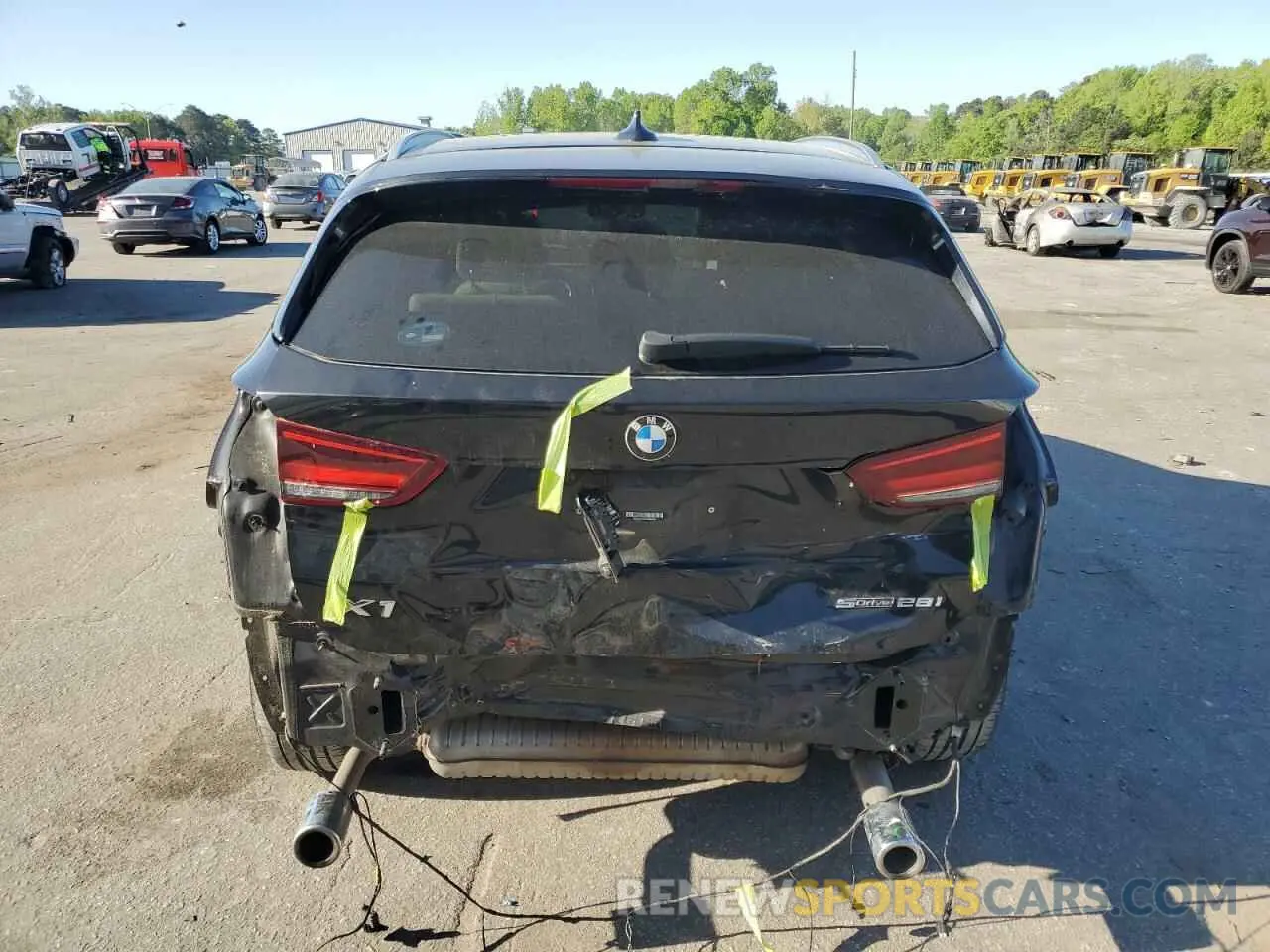 6 Photograph of a damaged car WBXJG7C02M5U22447 BMW X1 2021
