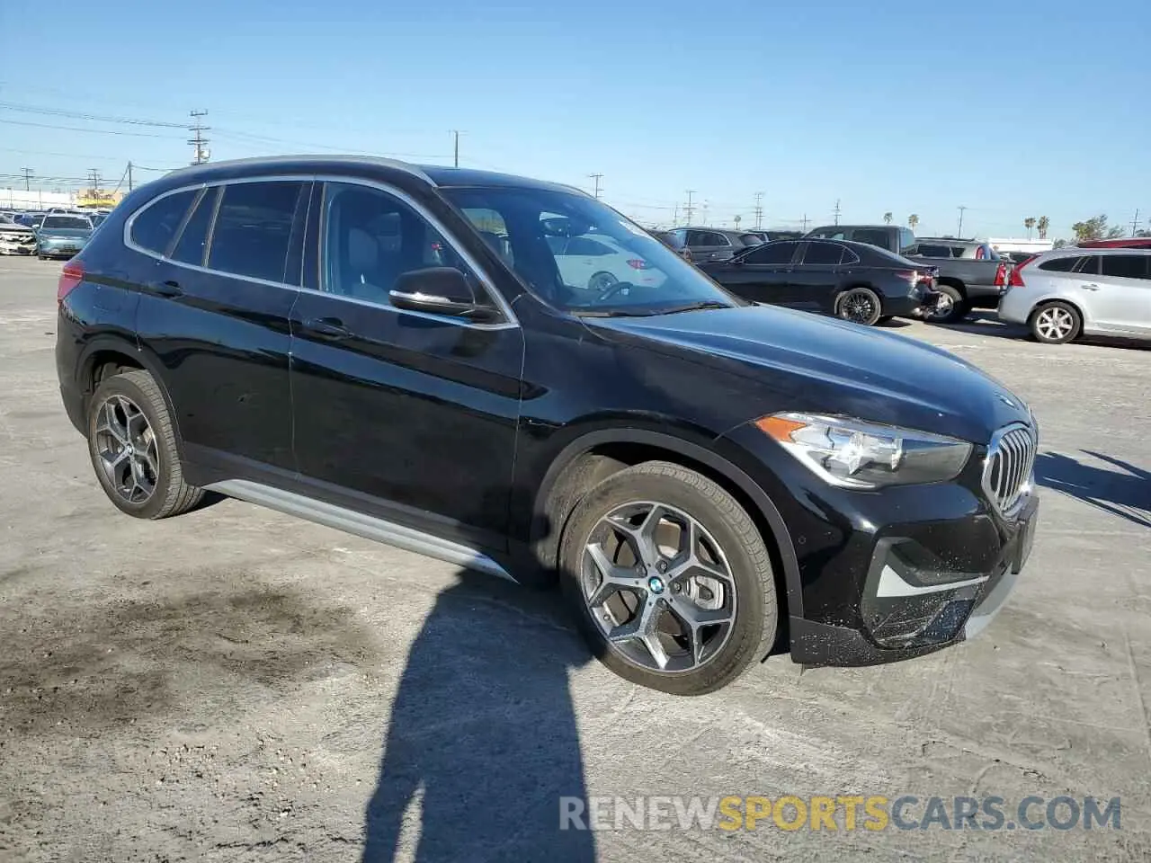 4 Photograph of a damaged car WBXJG7C03M5T10112 BMW X1 2021