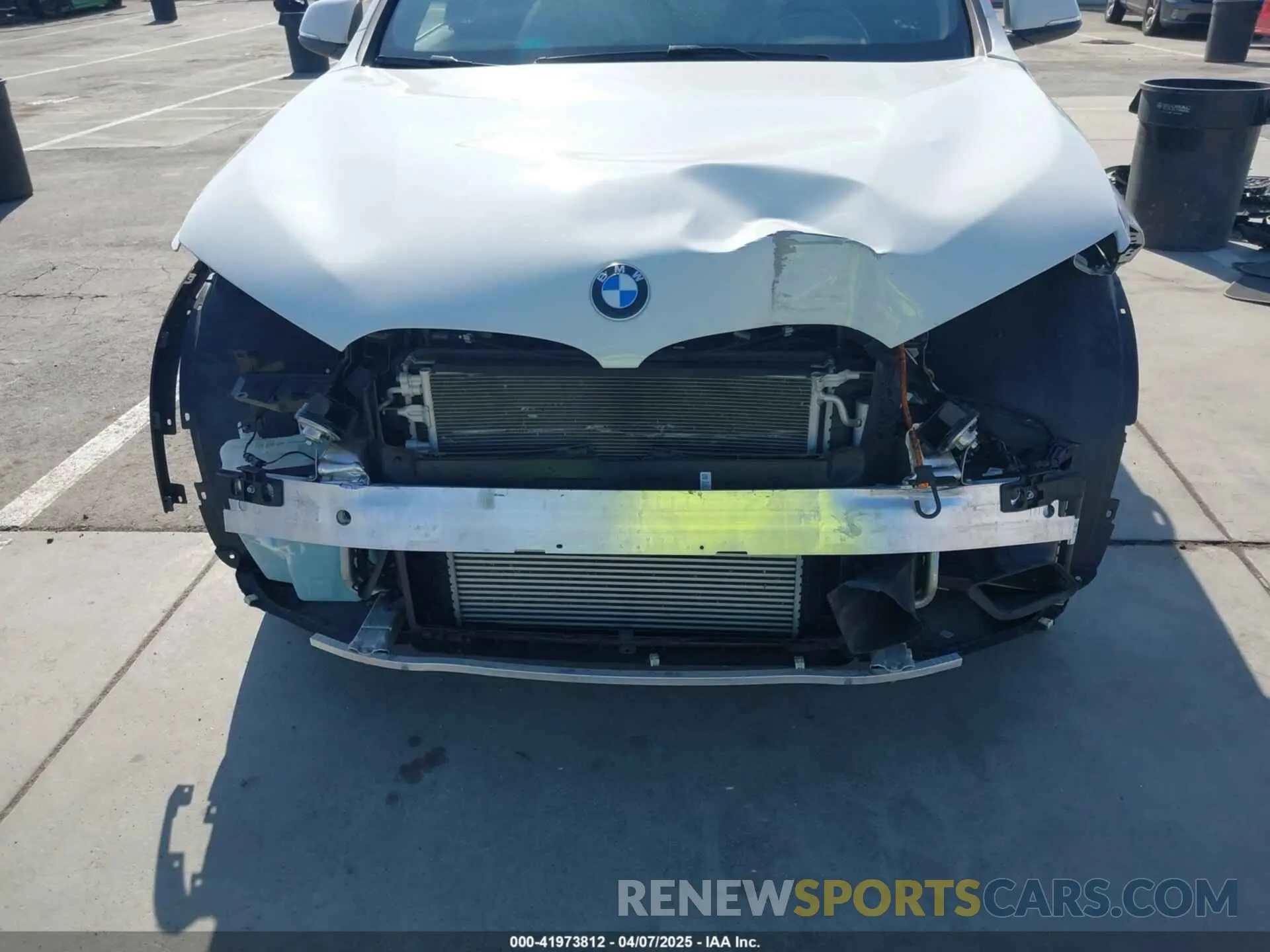 13 Photograph of a damaged car WBXJG7C03M5T37228 BMW X1 2021